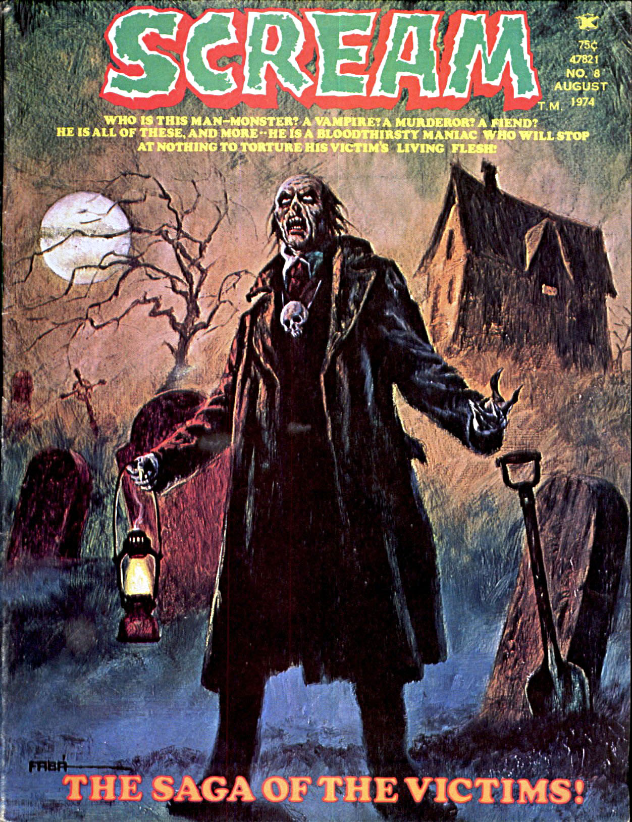 Read online Scream (1973) comic -  Issue #8 - 1