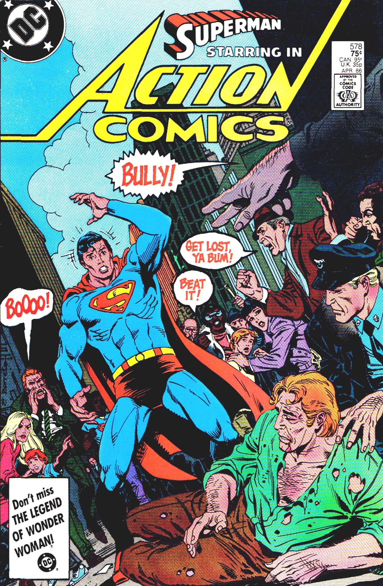 Read online Action Comics (1938) comic -  Issue #578 - 1