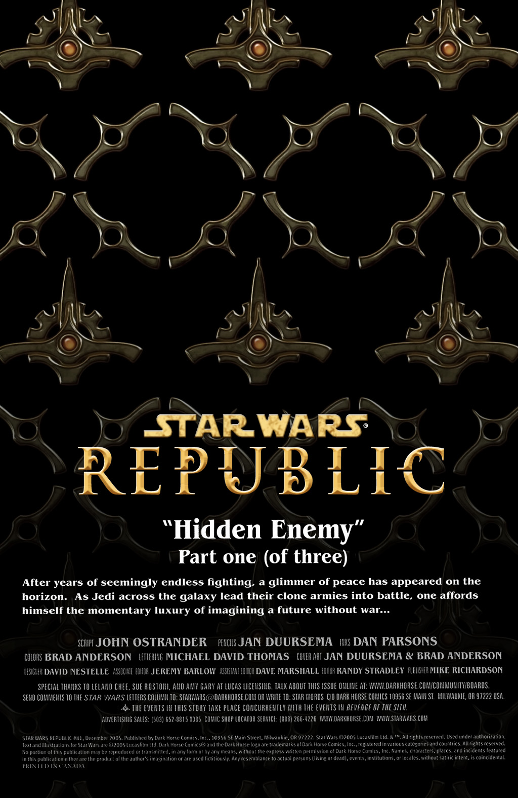 Read online Star Wars: Republic comic -  Issue #81 - 2