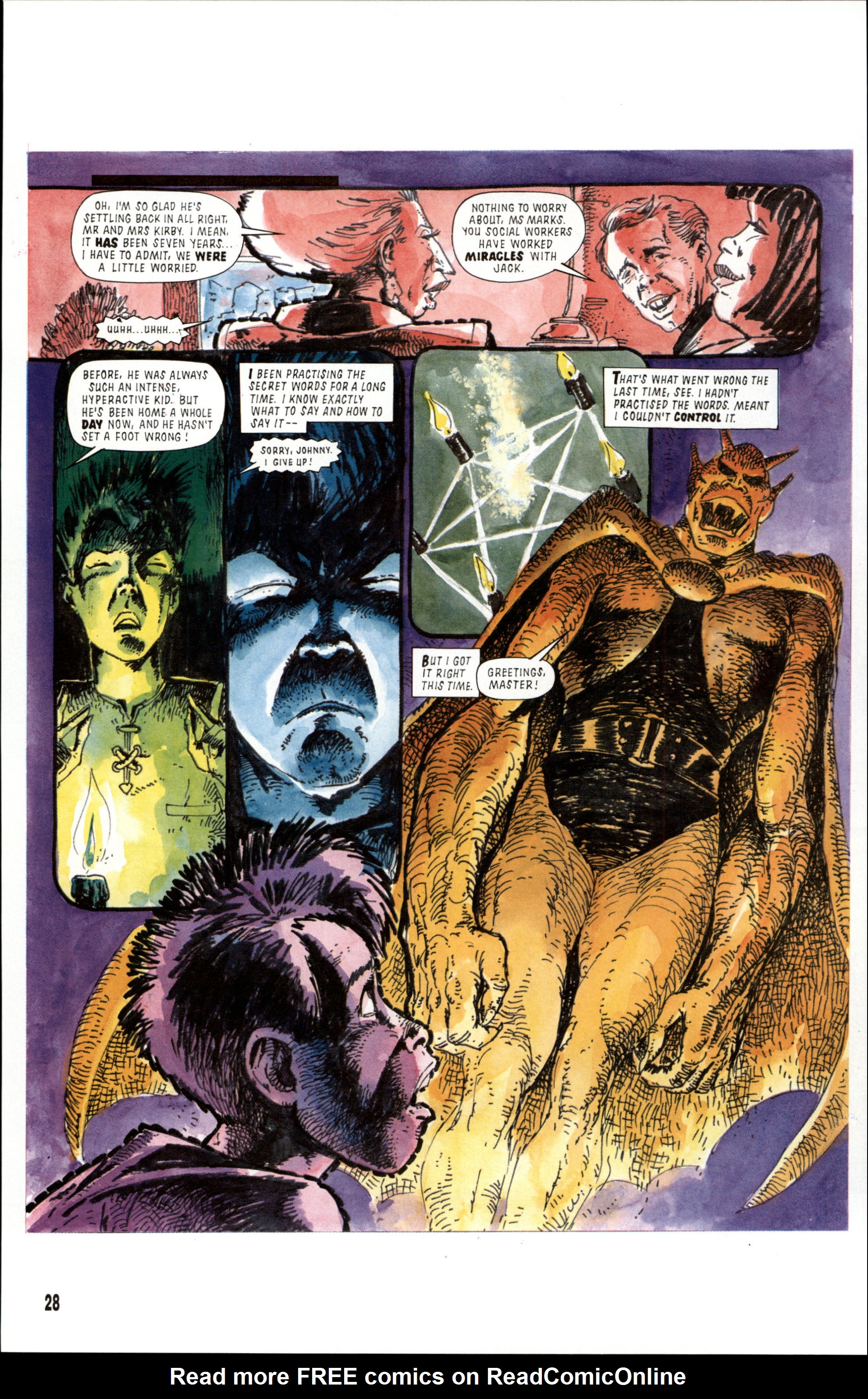 Read online Dredd Rules! comic -  Issue #8 - 30