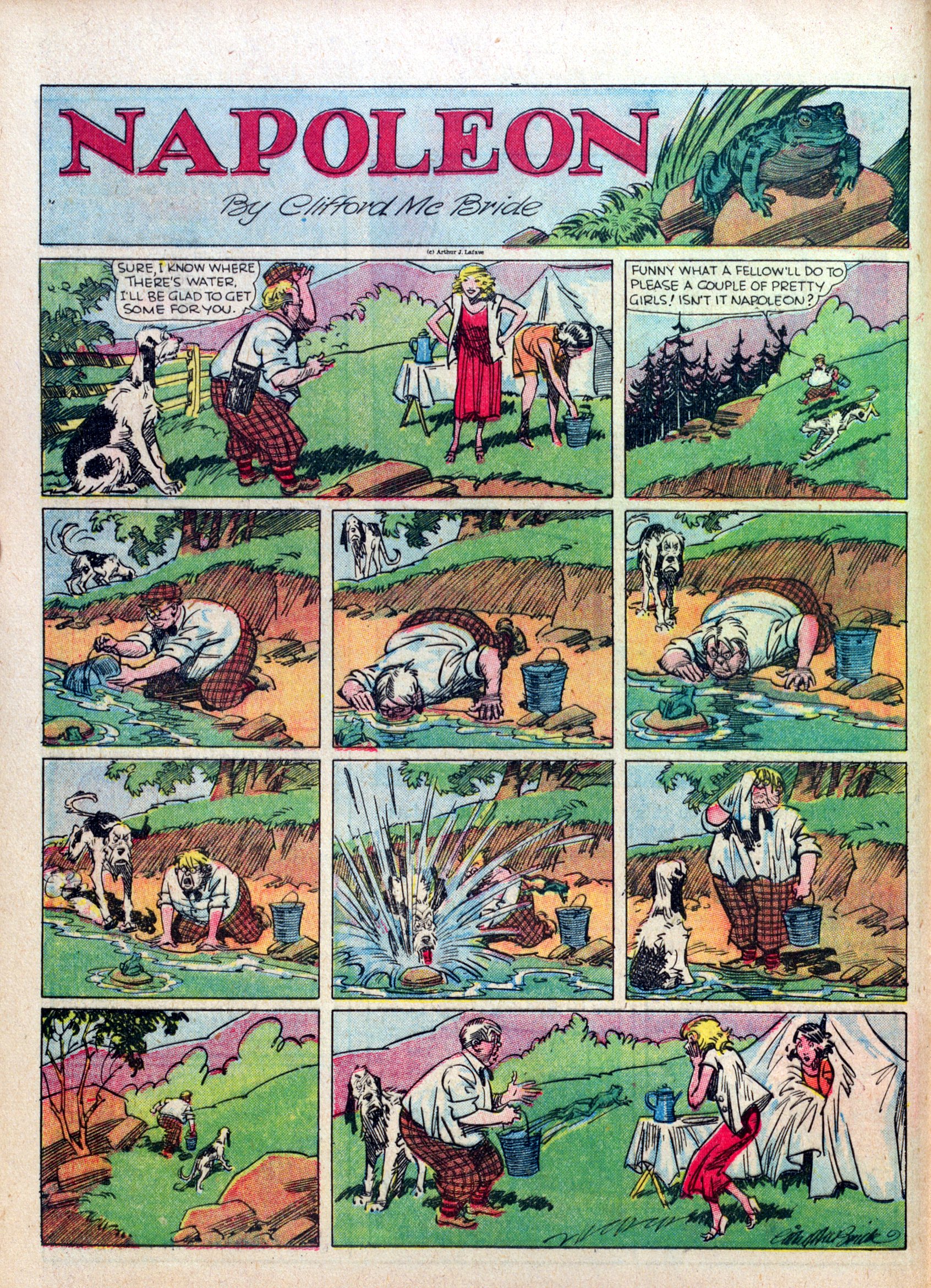 Read online Famous Funnies comic -  Issue #23 - 22