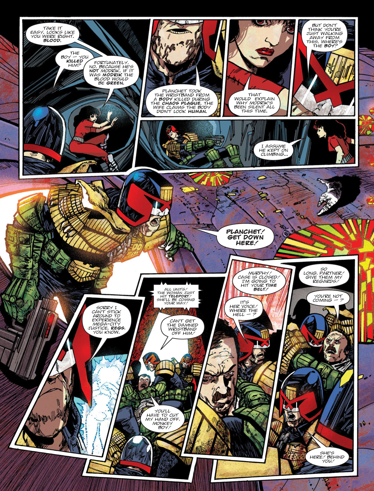 Read online Judge Dredd Megazine (Vol. 5) comic -  Issue #355 - 12