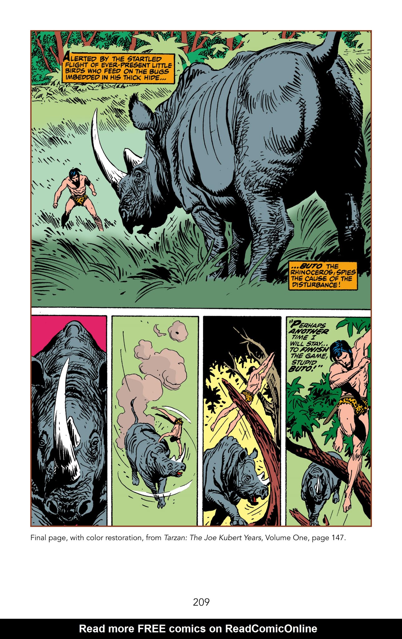 Read online Edgar Rice Burroughs' Tarzan The Joe Kubert Years comic -  Issue # TPB 3 (Part 2) - 99