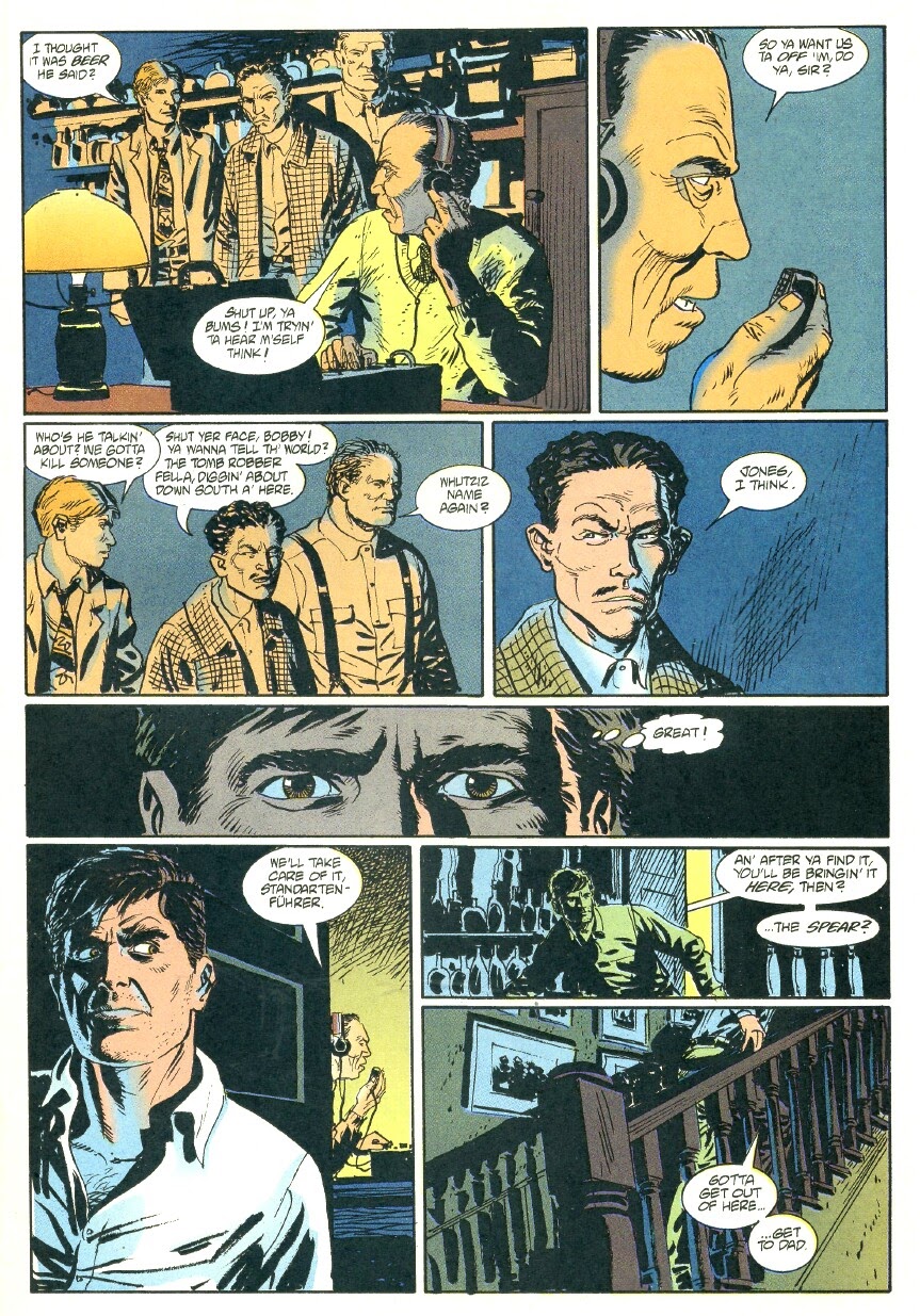 Read online Indiana Jones and the Spear of Destiny comic -  Issue #1 - 17