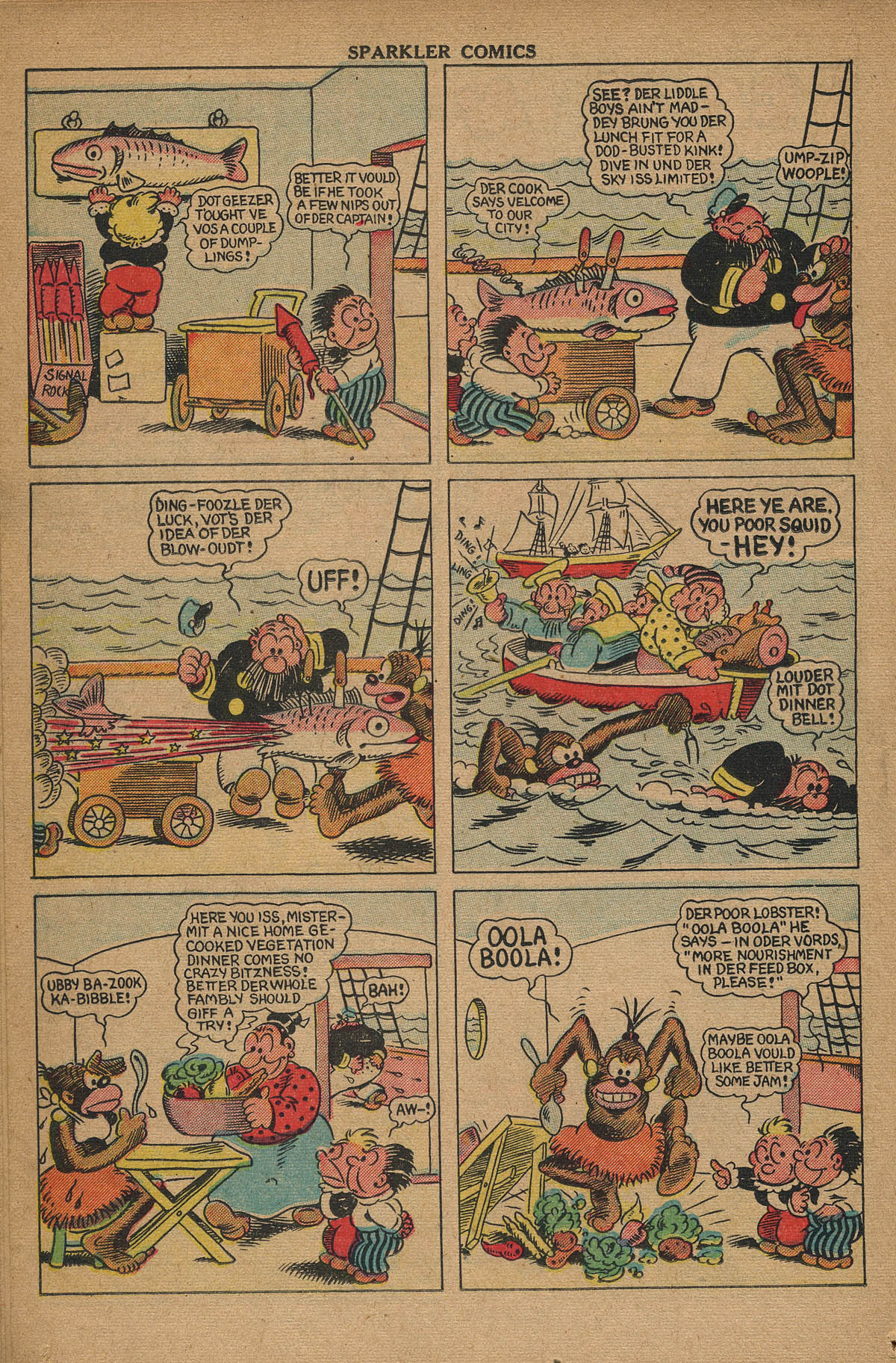 Read online Sparkler Comics comic -  Issue #99 - 14