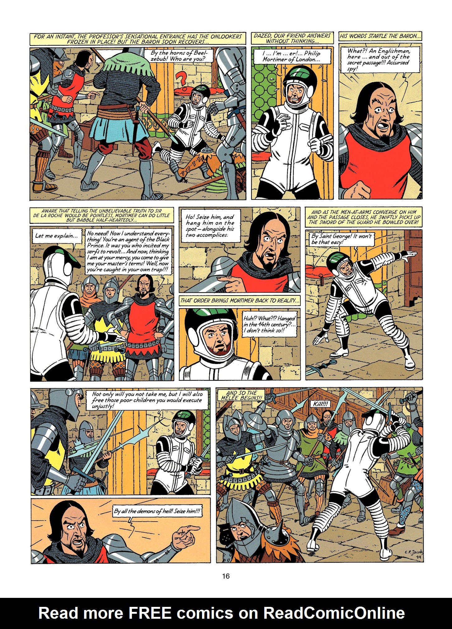 Read online Blake & Mortimer comic -  Issue #19 - 16