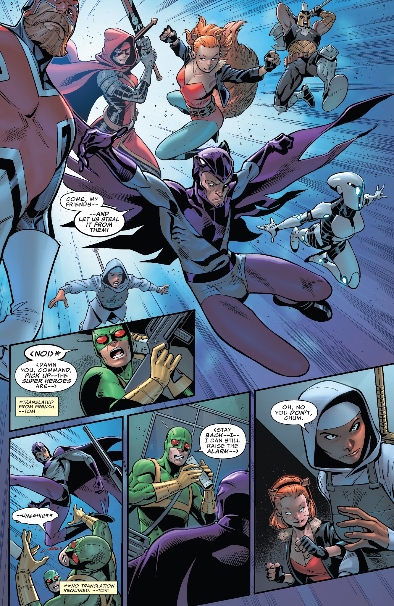Read online U.S.Avengers comic -  Issue #8 - 11