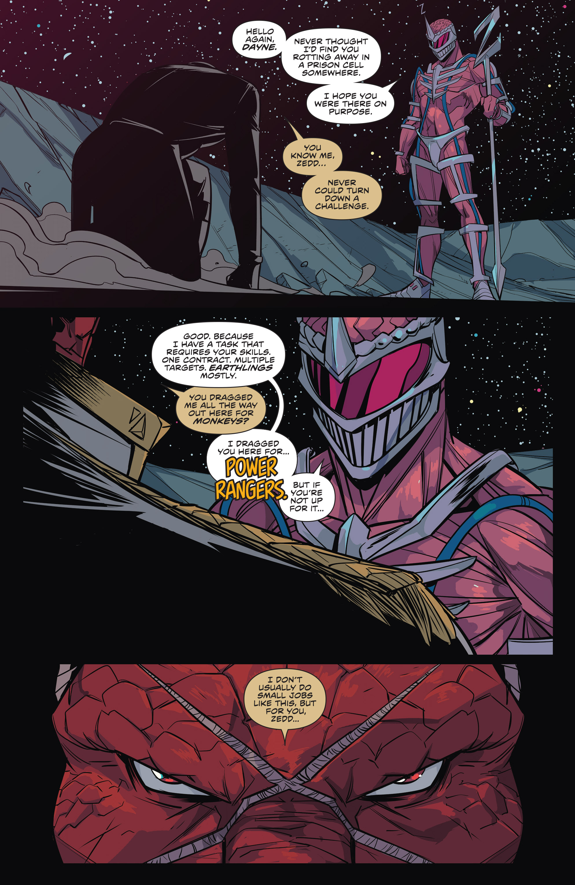Read online Mighty Morphin Power Rangers comic -  Issue #40 - 24