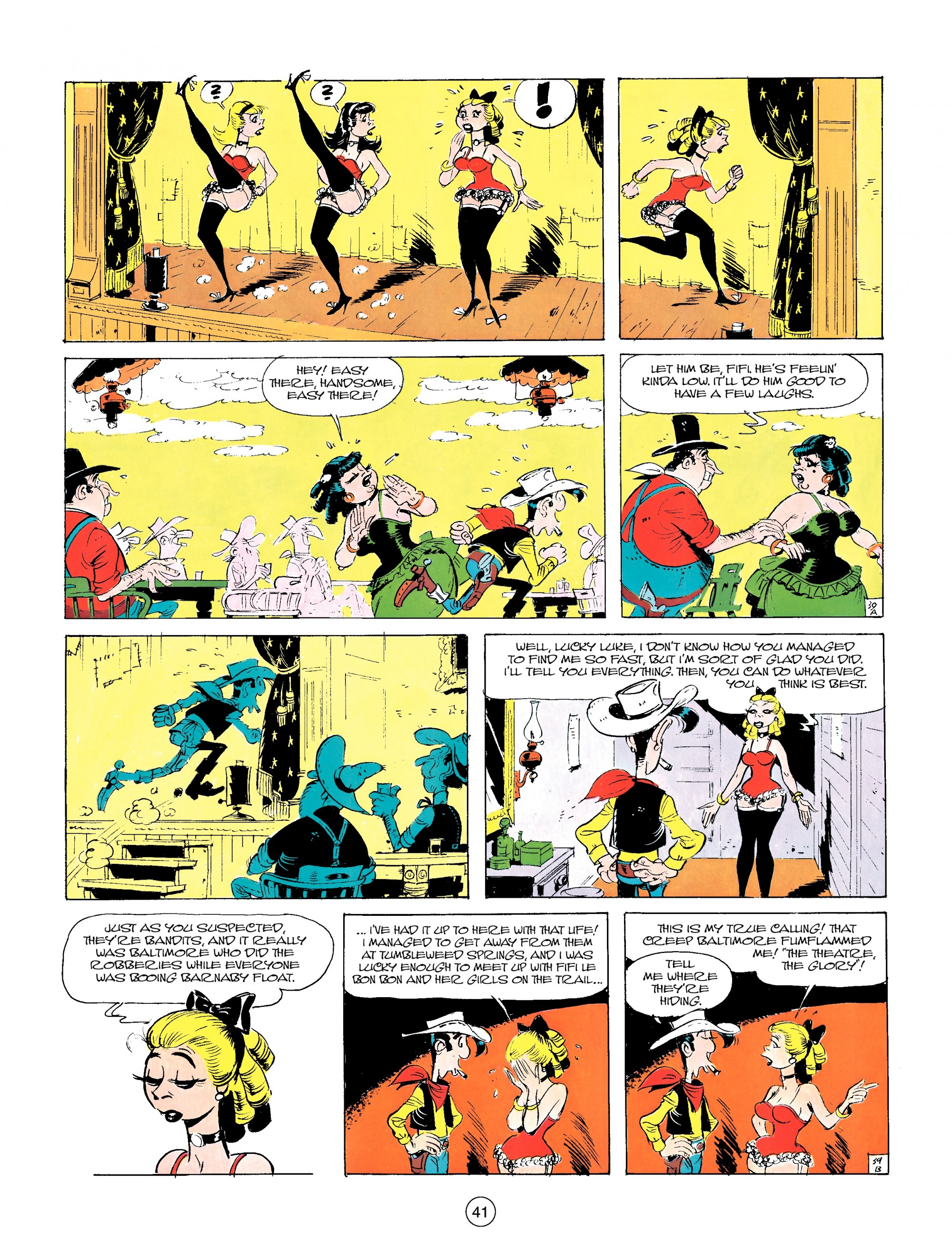 Read online A Lucky Luke Adventure comic -  Issue #14 - 41