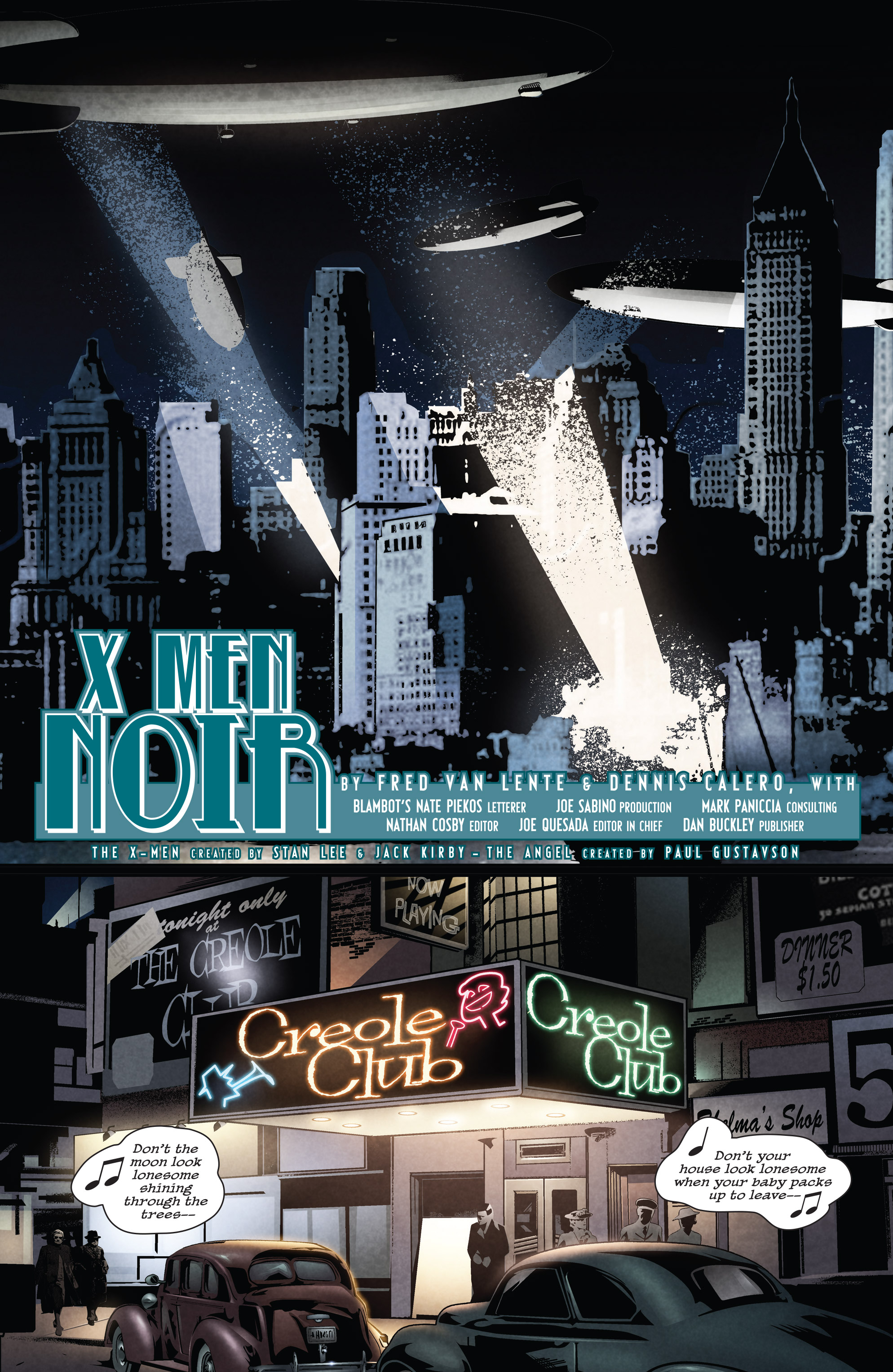 Read online X-Men Noir comic -  Issue #1 - 8