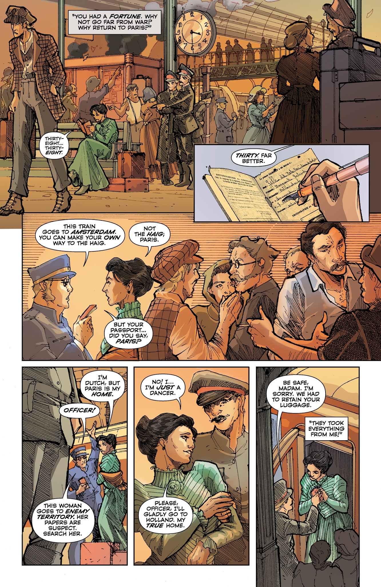 Read online Mata Hari comic -  Issue #4 - 24