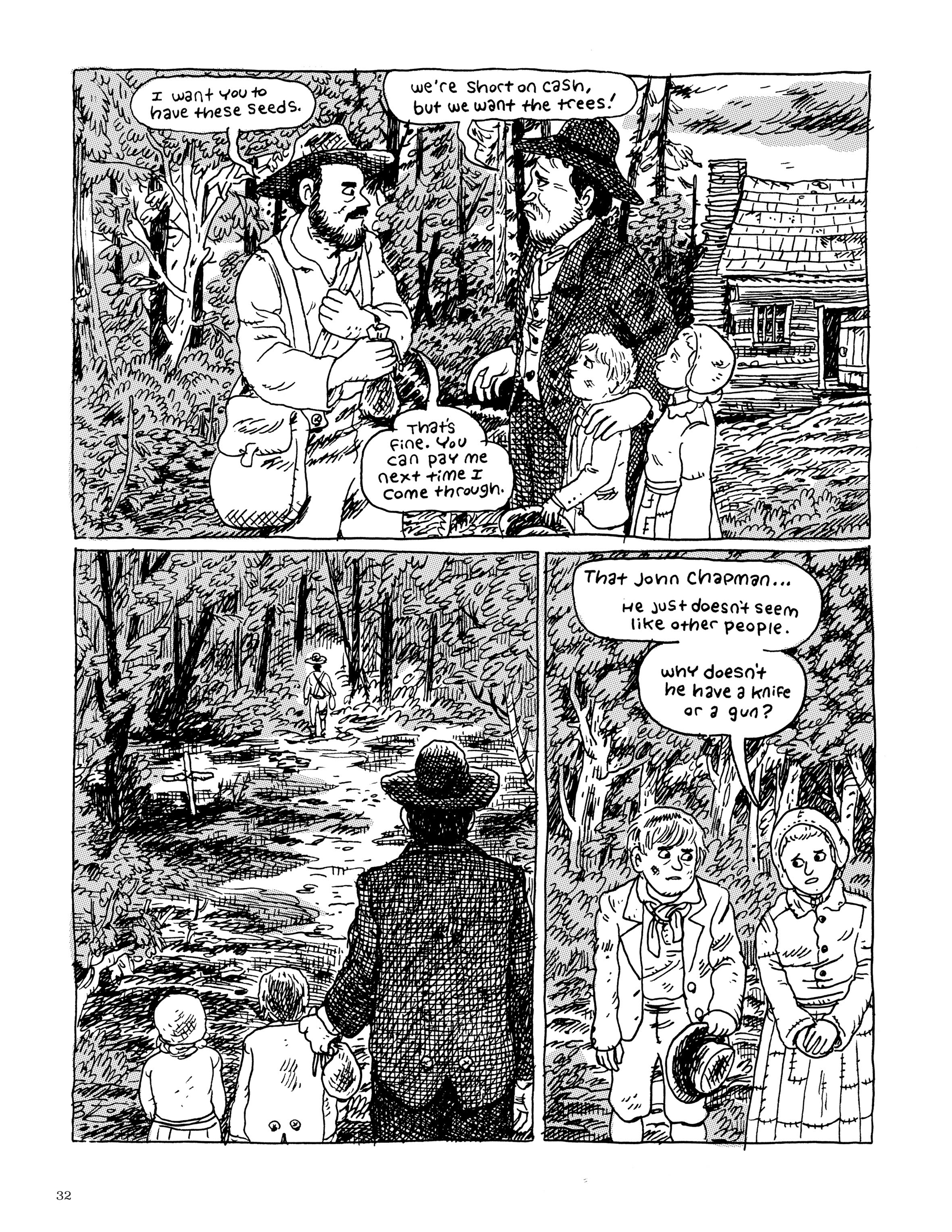 Read online Johnny Appleseed comic -  Issue # TPB - 32