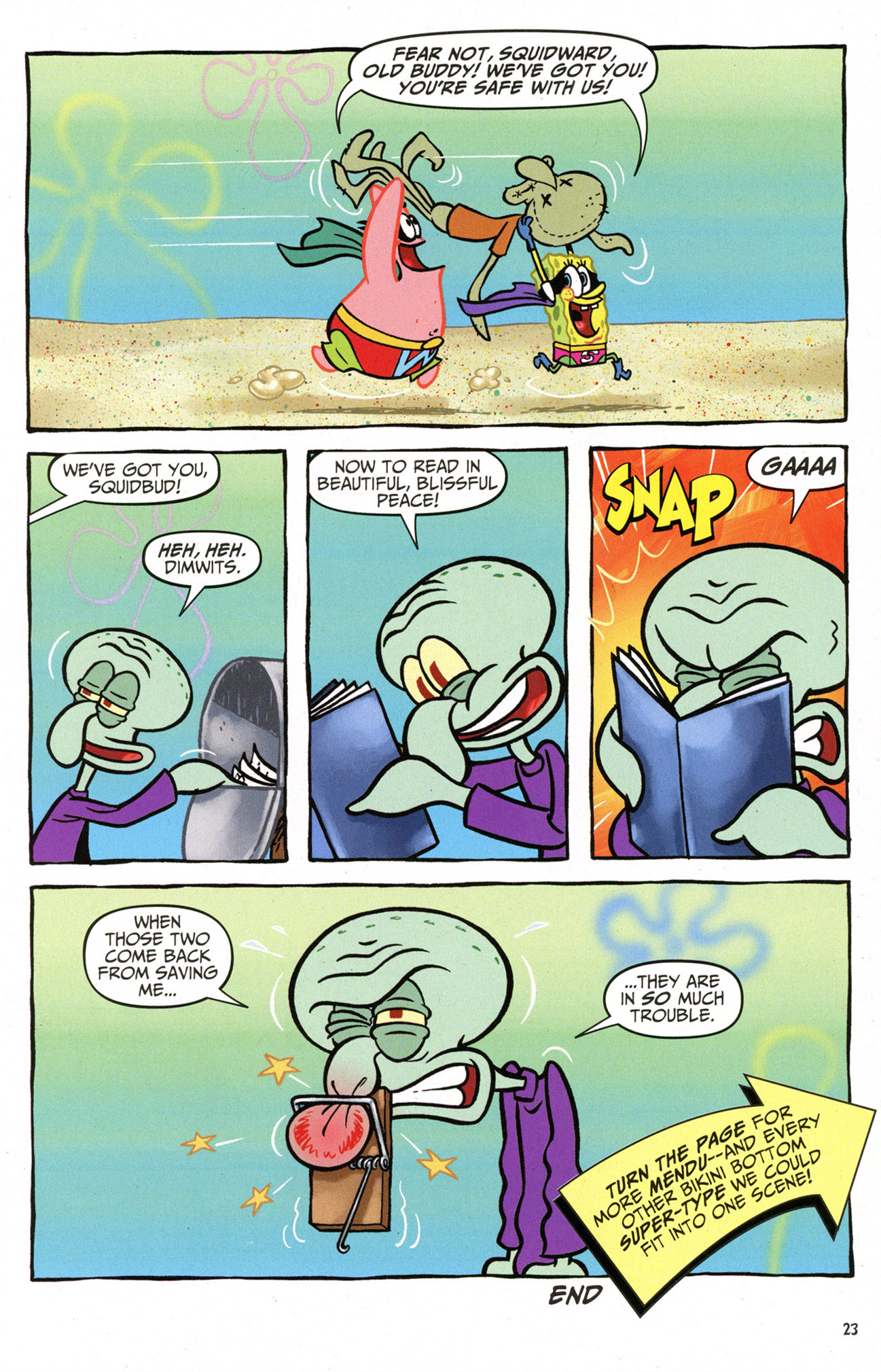 Read online SpongeBob Comics comic -  Issue # _Annual 1 - 25