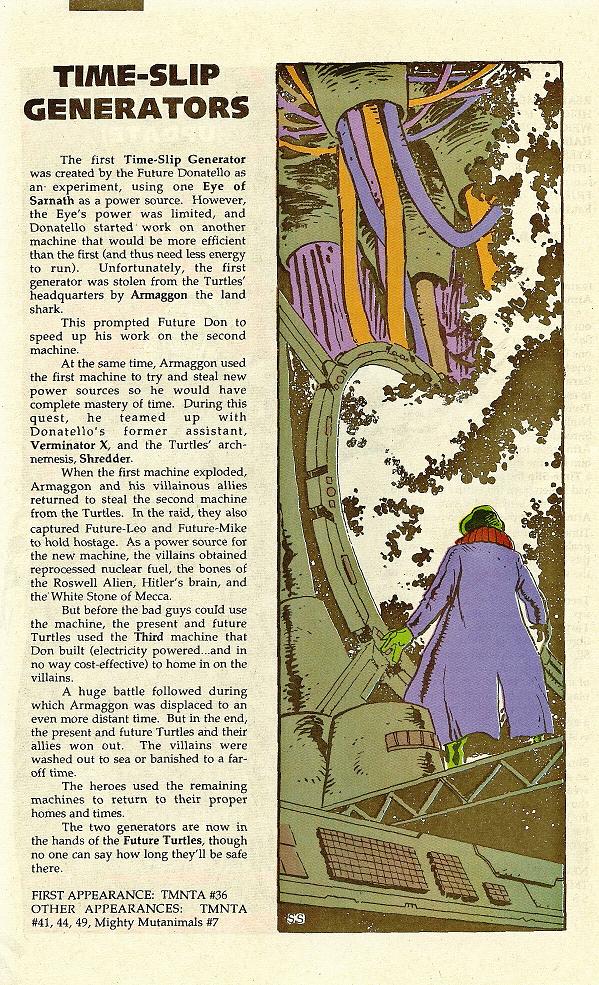 Read online Teenage Mutant Ninja Turtles Mutant Universe Sourcebook comic -  Issue #3 - 29