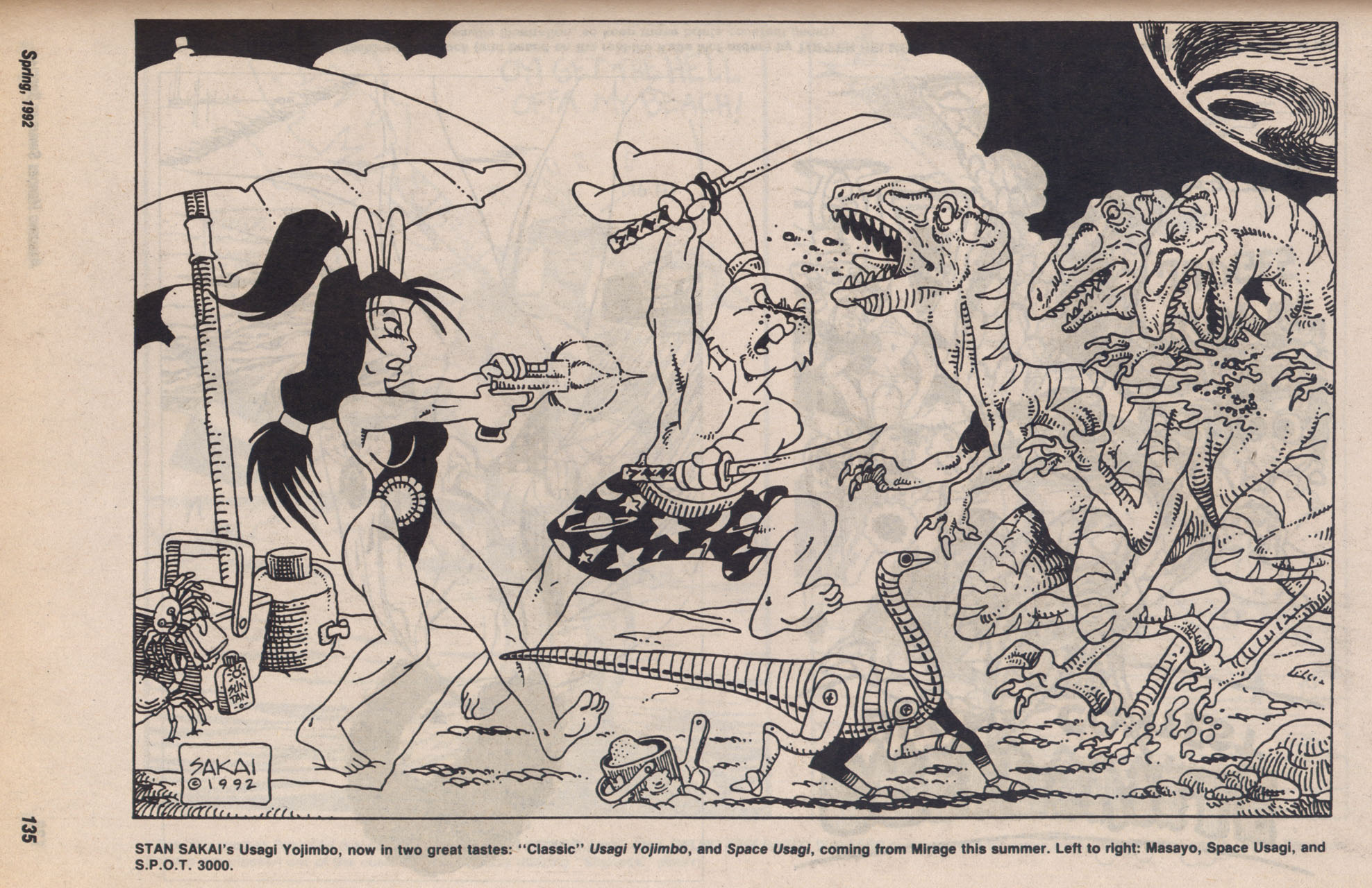 Read online Amazing Heroes Swimsuit Special comic -  Issue # TPB 3 - 134