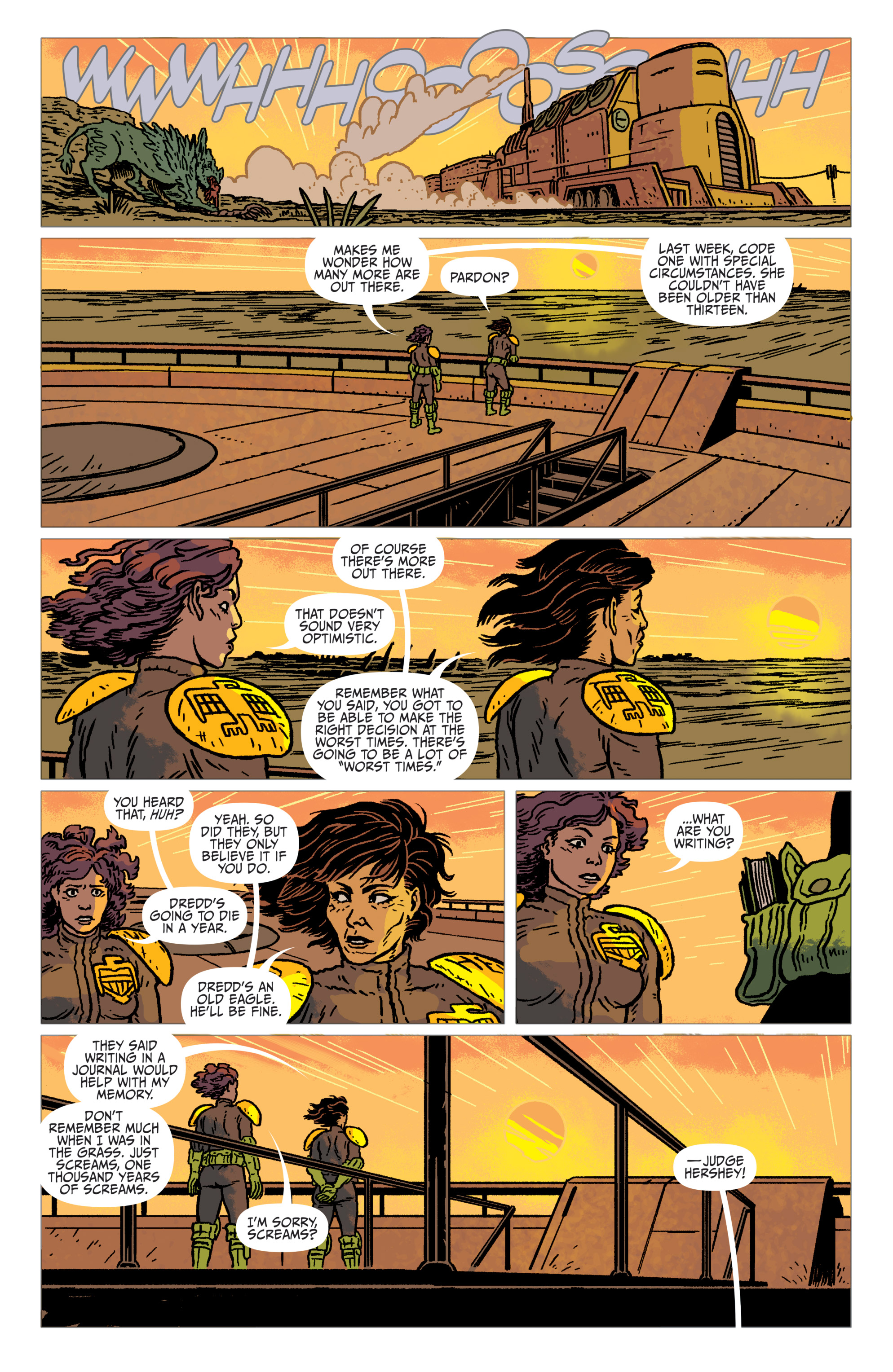 Read online Judge Dredd: The Blessed Earth comic -  Issue #2 - 9