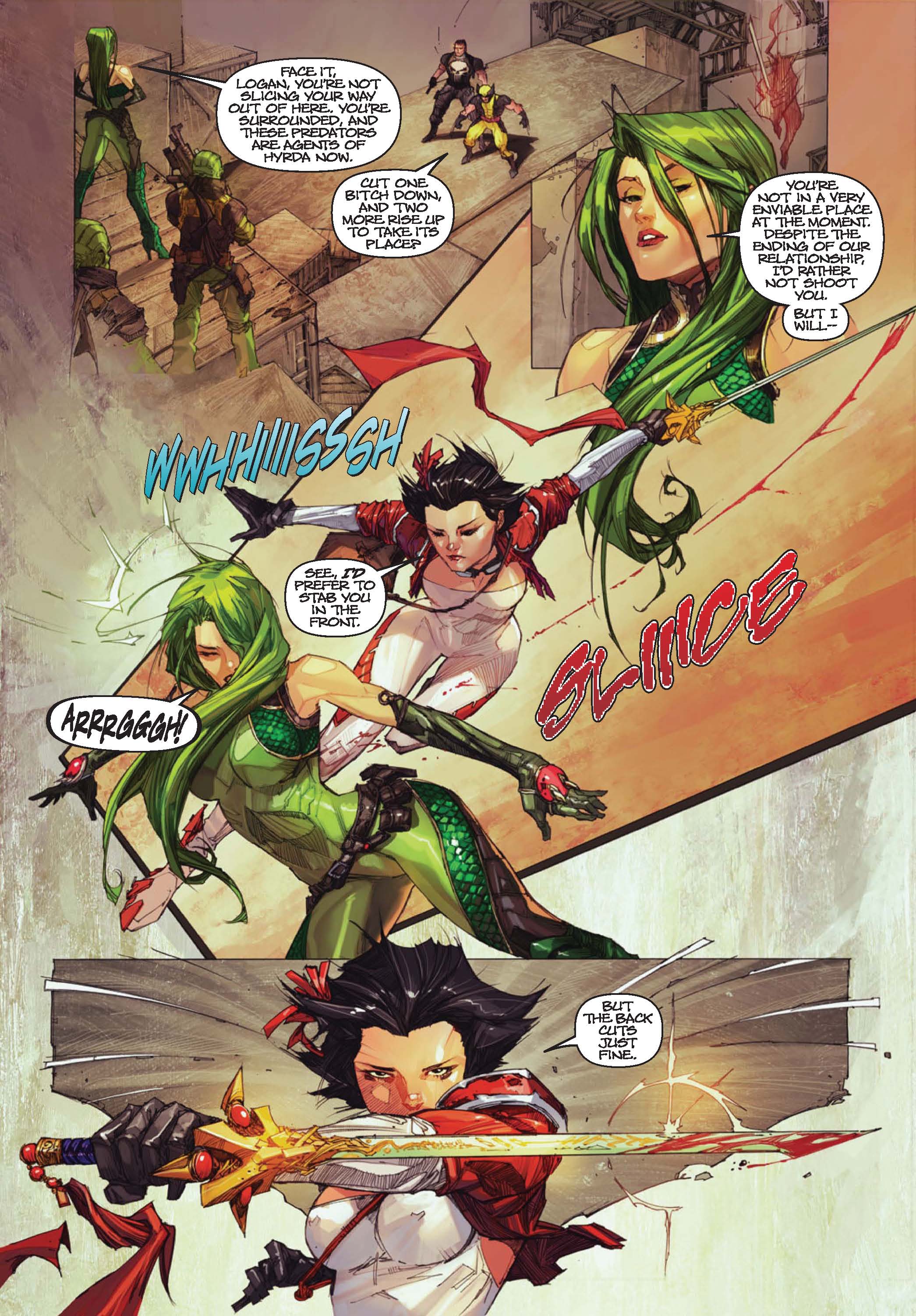 Read online Astonishing Tales: Wolverine/Punisher comic -  Issue #6 - 2