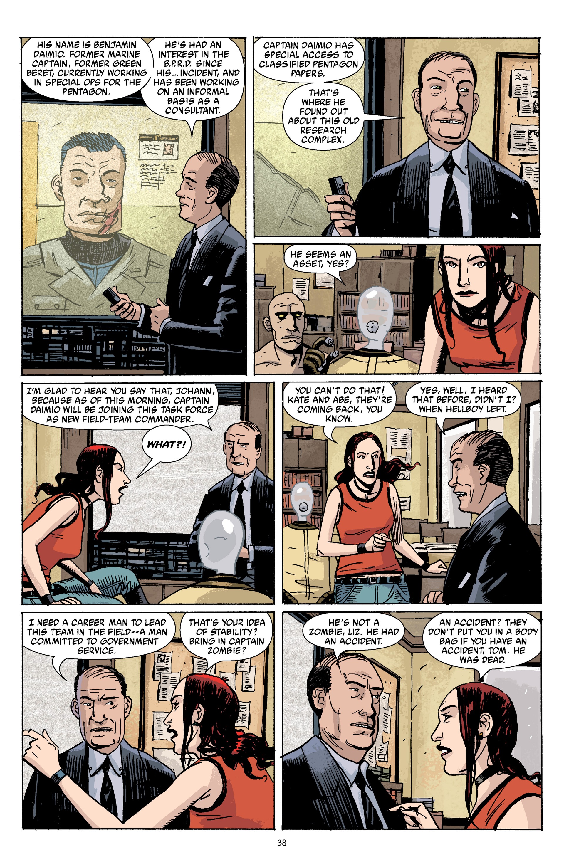 Read online B.P.R.D. Omnibus comic -  Issue # TPB 2 (Part 1) - 38