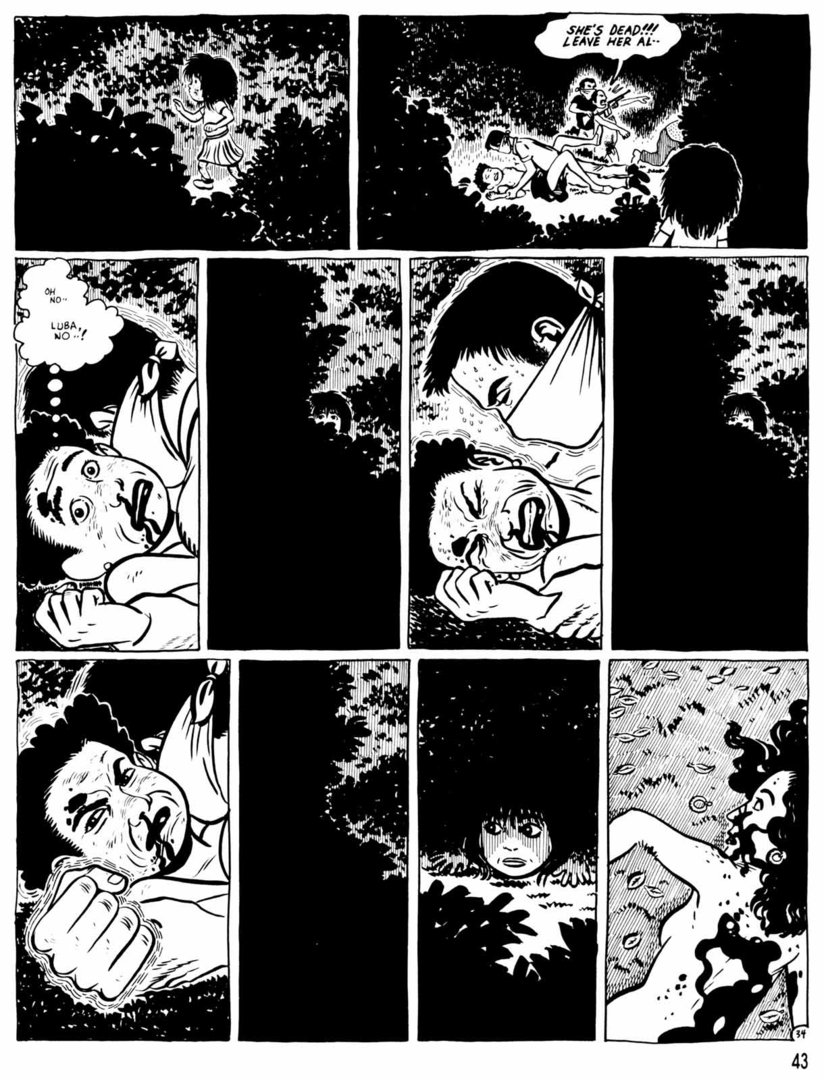 Read online Love and Rockets (1982) comic -  Issue #30 - 46