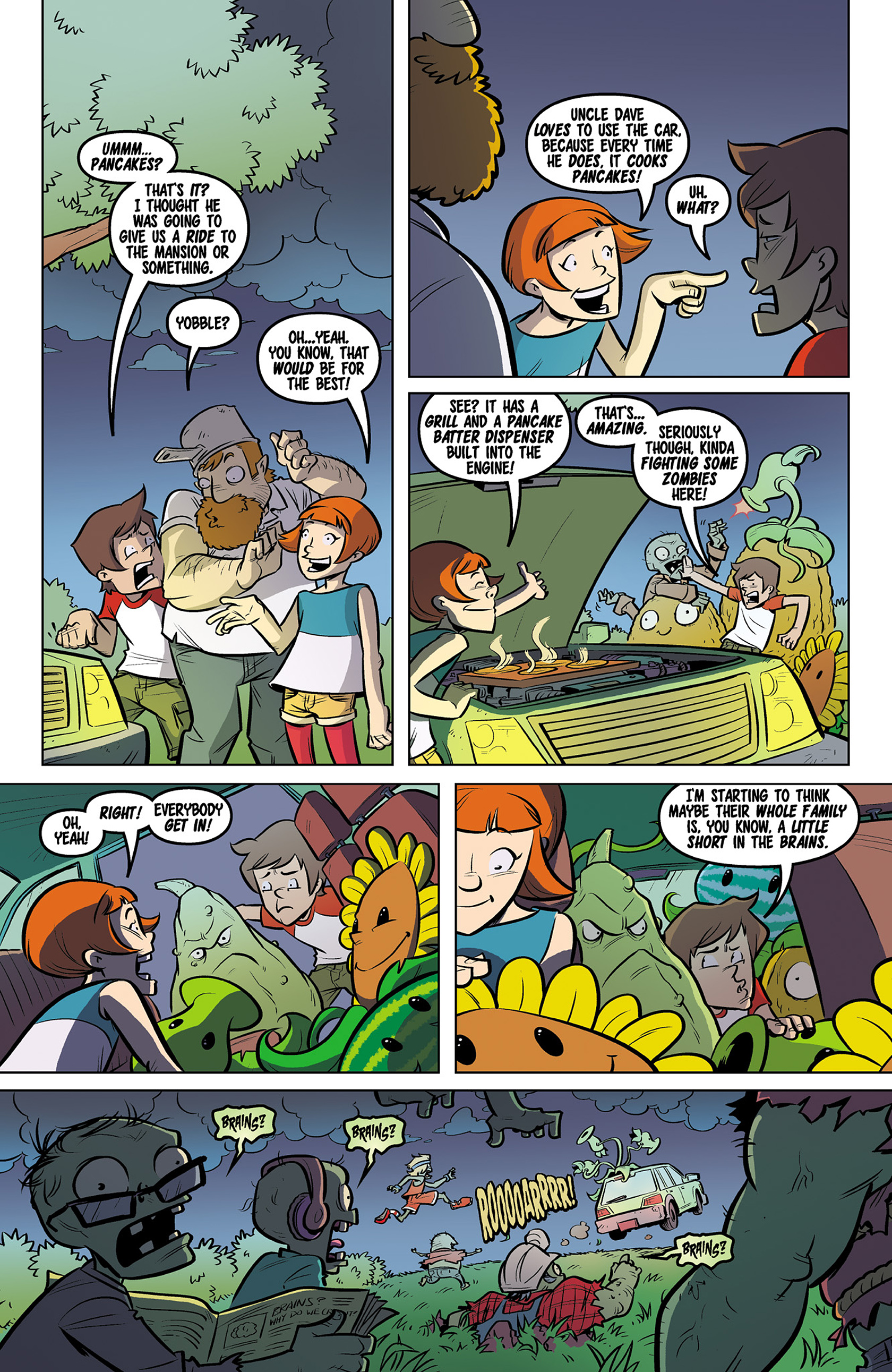 Read online Plants vs. Zombies: Lawnmageddon comic -  Issue #5 - 9