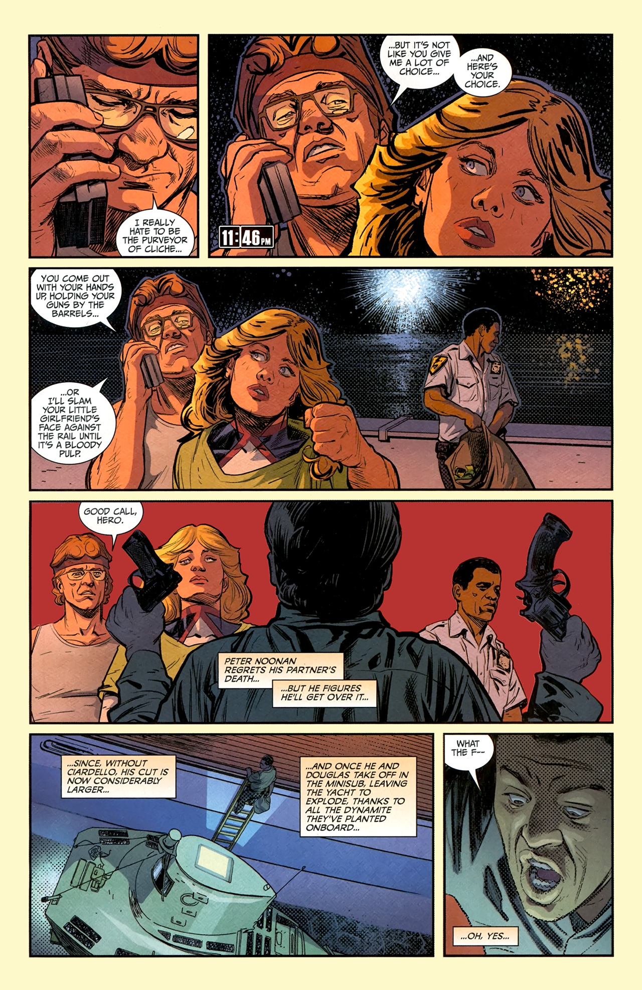 Read online Die Hard: Year One comic -  Issue #4 - 16