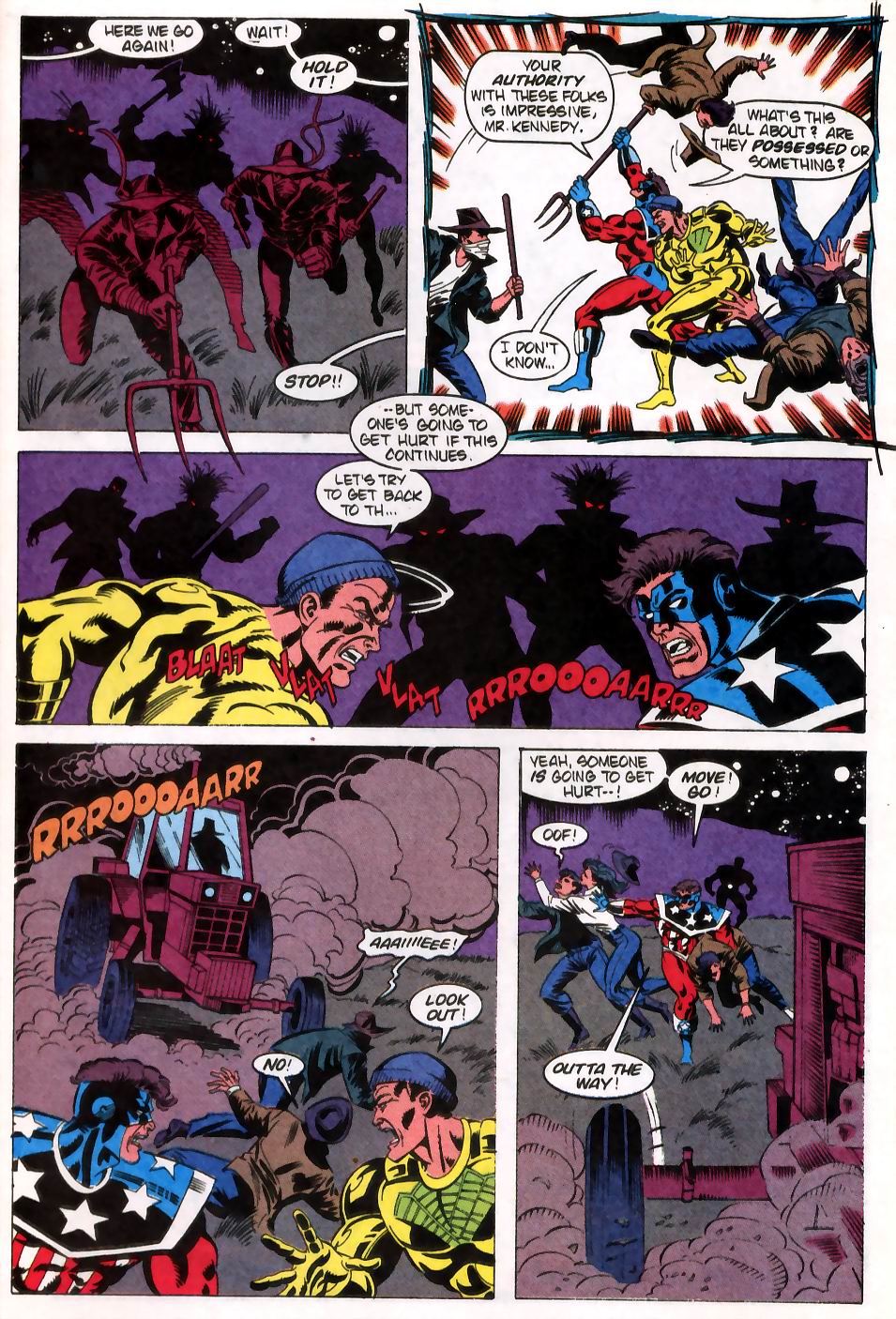Read online The Web (1991) comic -  Issue #12 - 18