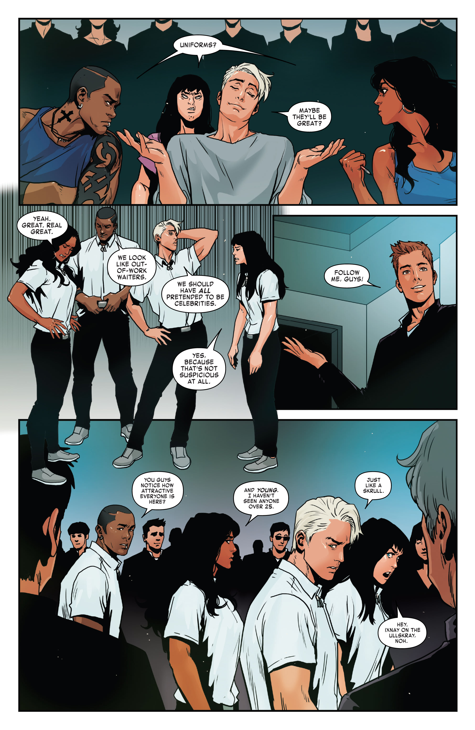 Read online Hawkeye: Team Spirit comic -  Issue # TPB (Part 1) - 73