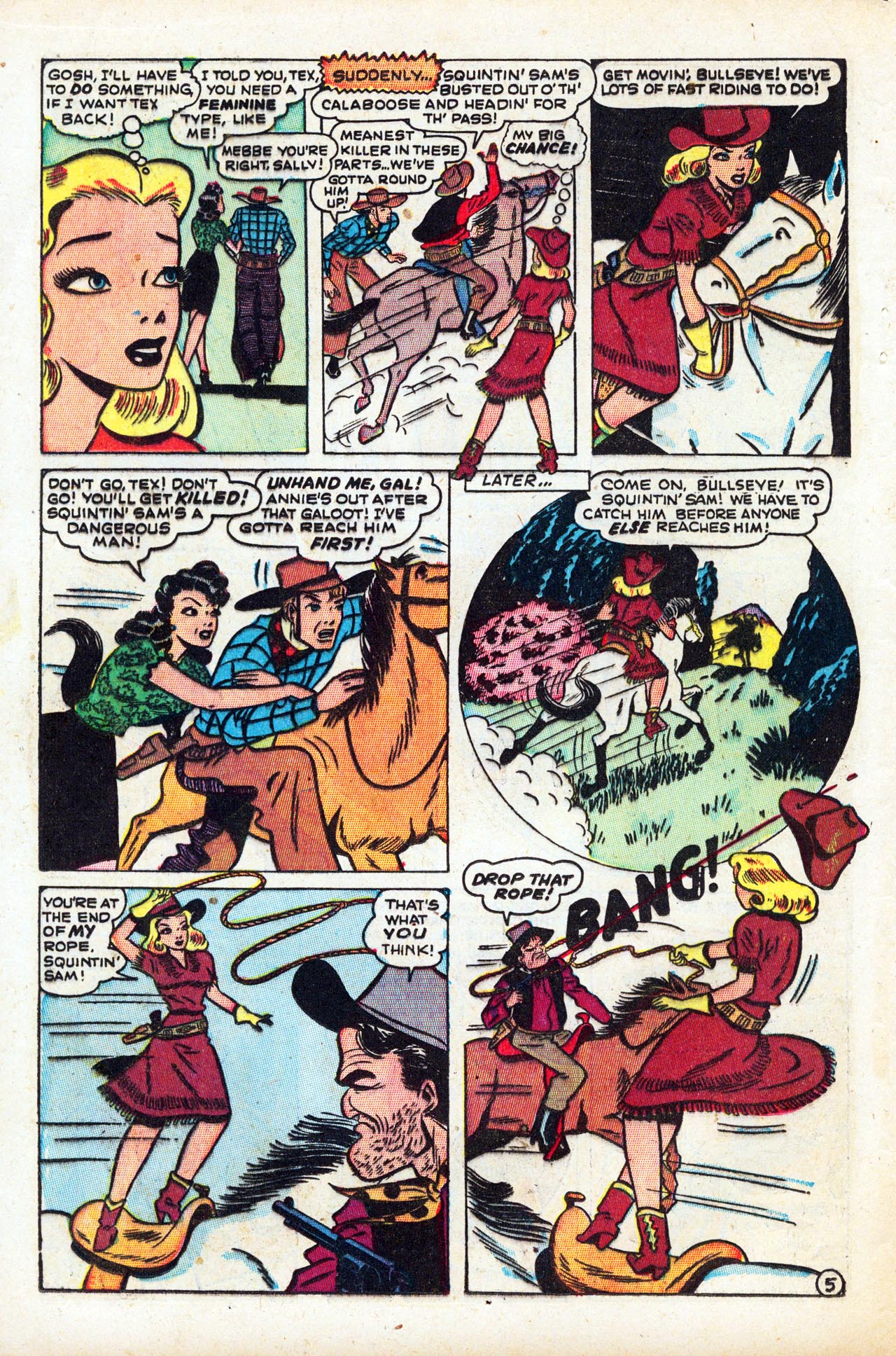 Read online Annie Oakley comic -  Issue #2 - 16