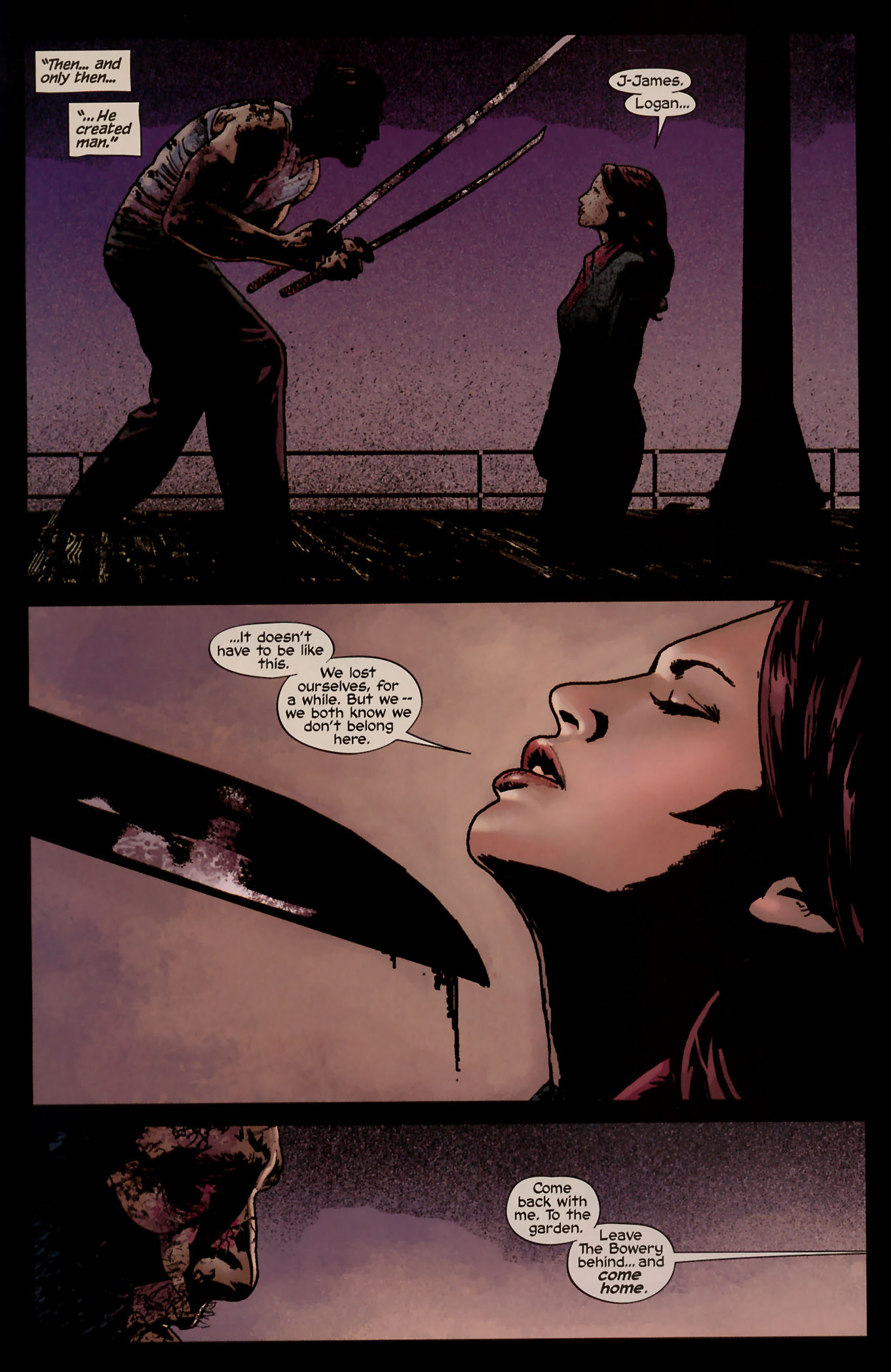 Read online Wolverine Noir comic -  Issue #4 - 22