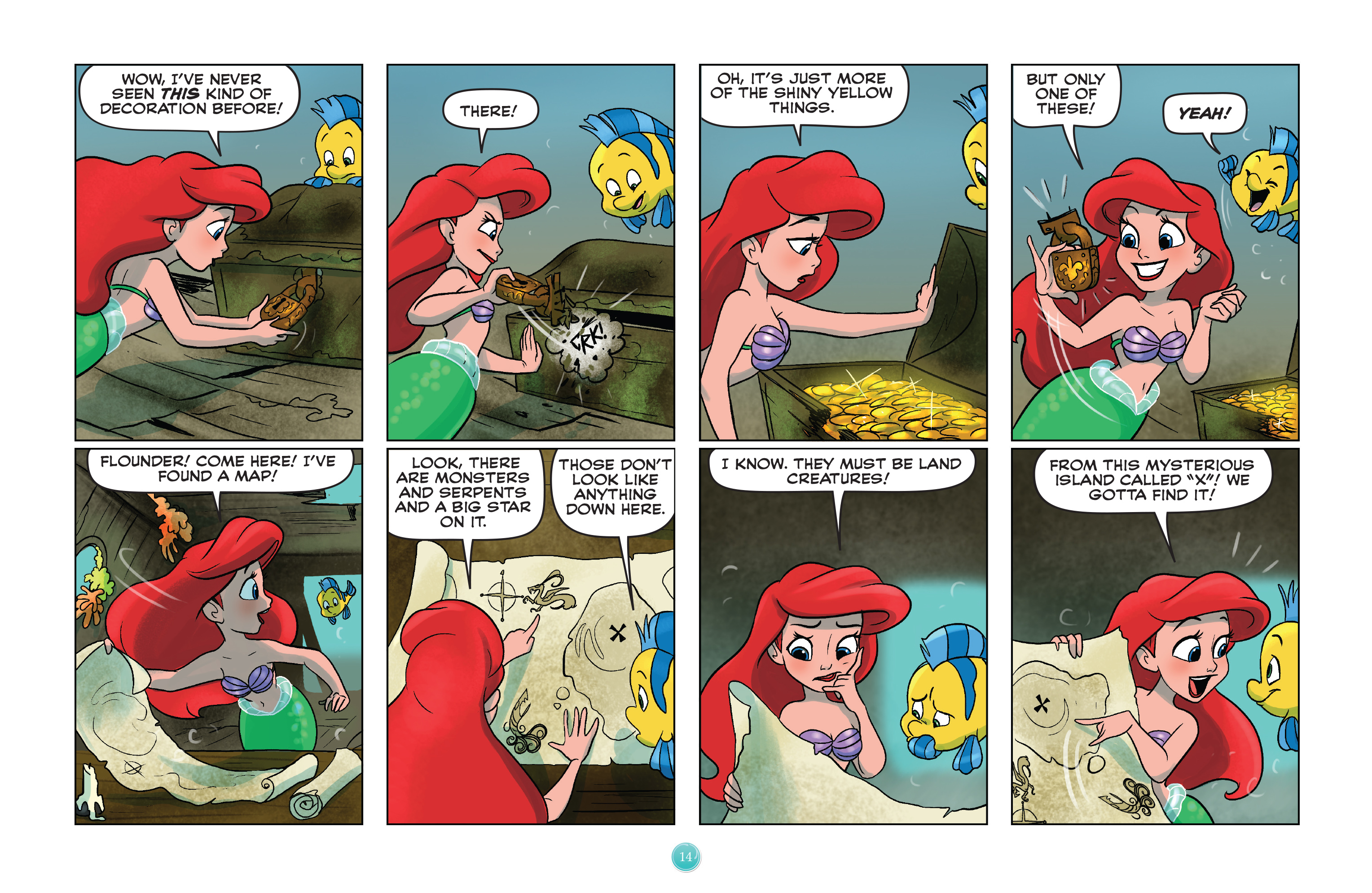 Read online Disney Princess comic -  Issue #8 - 14