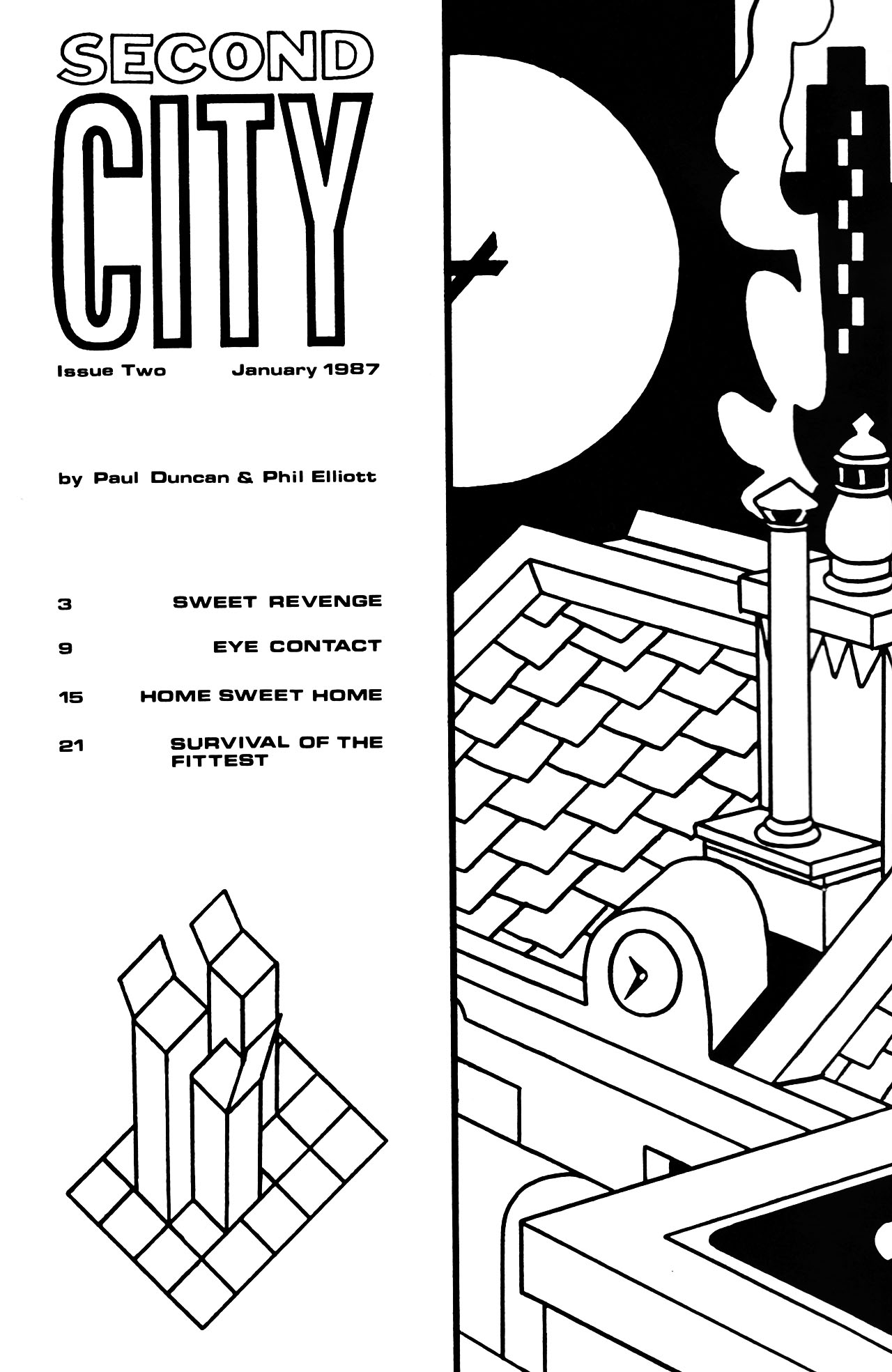 Read online Second City comic -  Issue #2 - 2