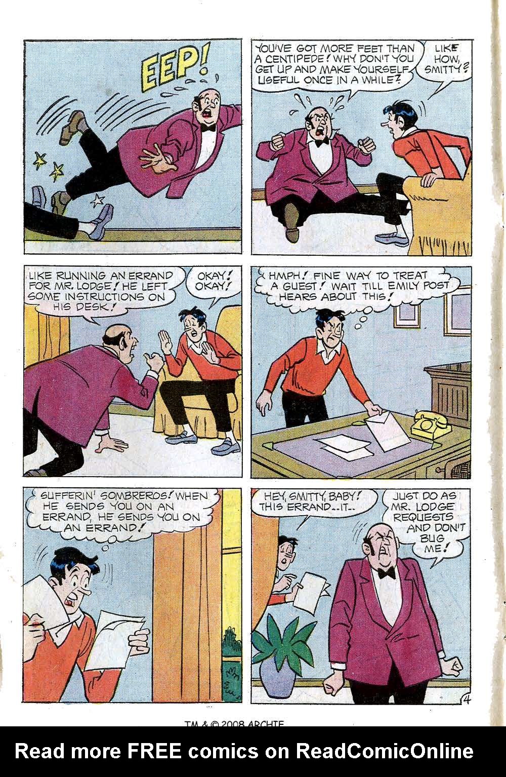 Read online Jughead (1965) comic -  Issue #226 - 6