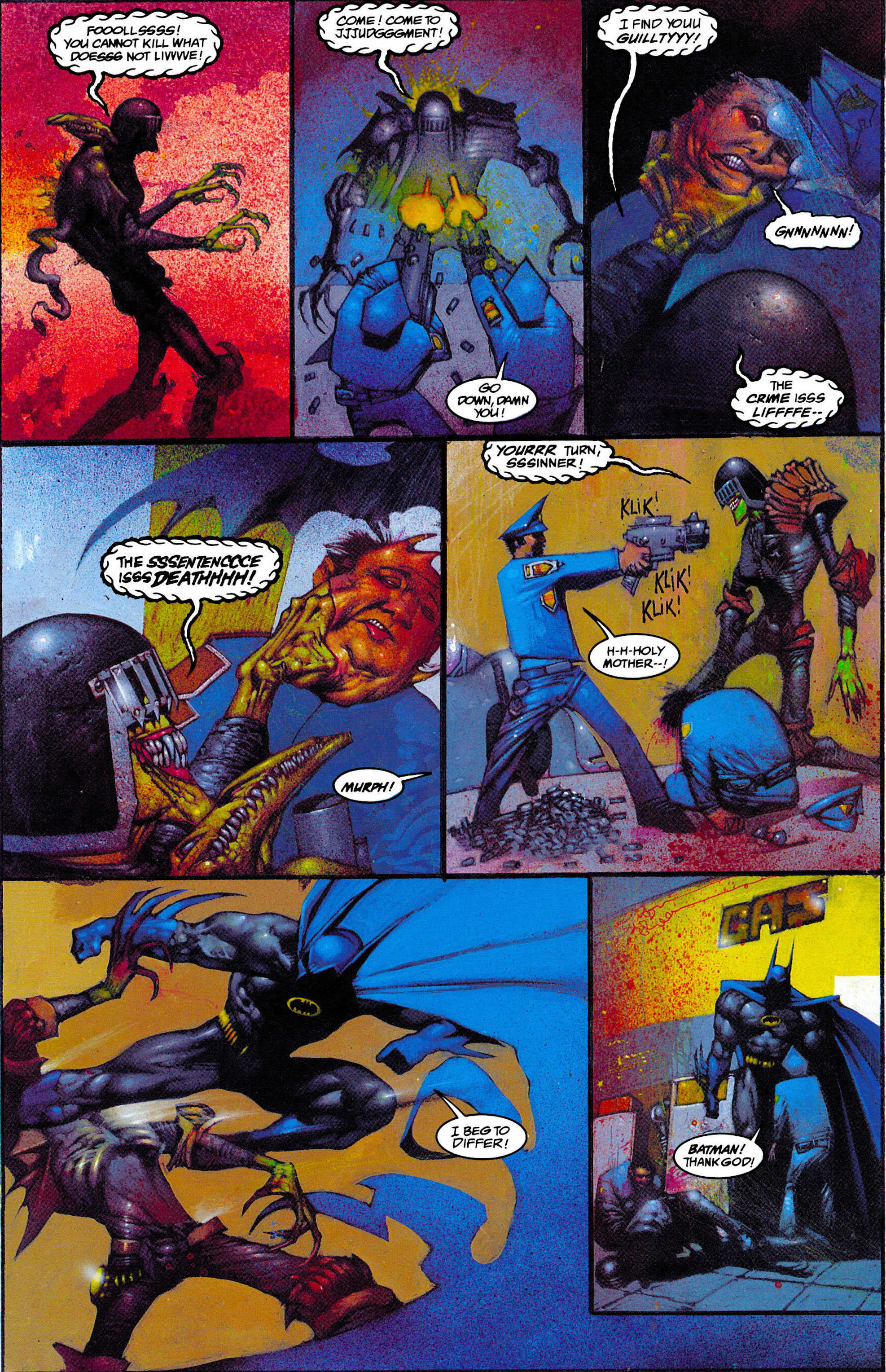 Read online Batman/Judge Dredd: Judgment on Gotham comic -  Issue # Full - 6