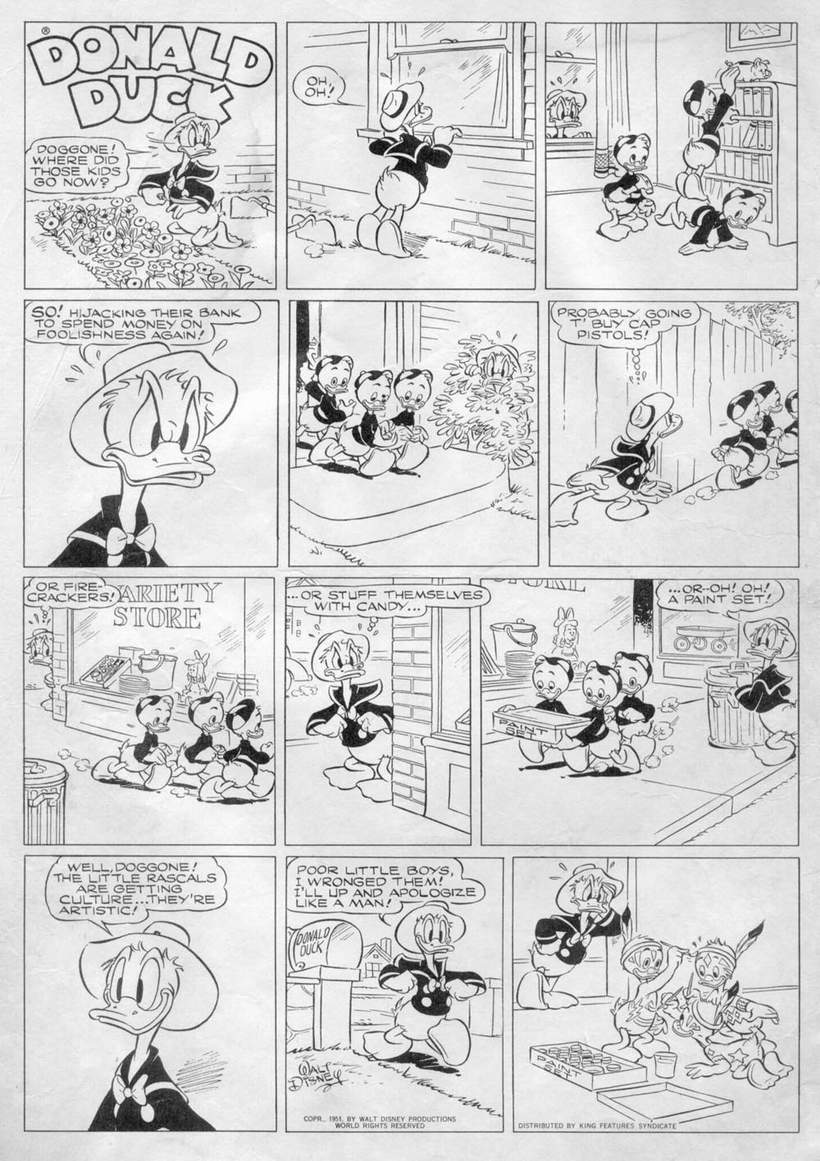Read online Walt Disney's Comics and Stories comic -  Issue #178 - 2