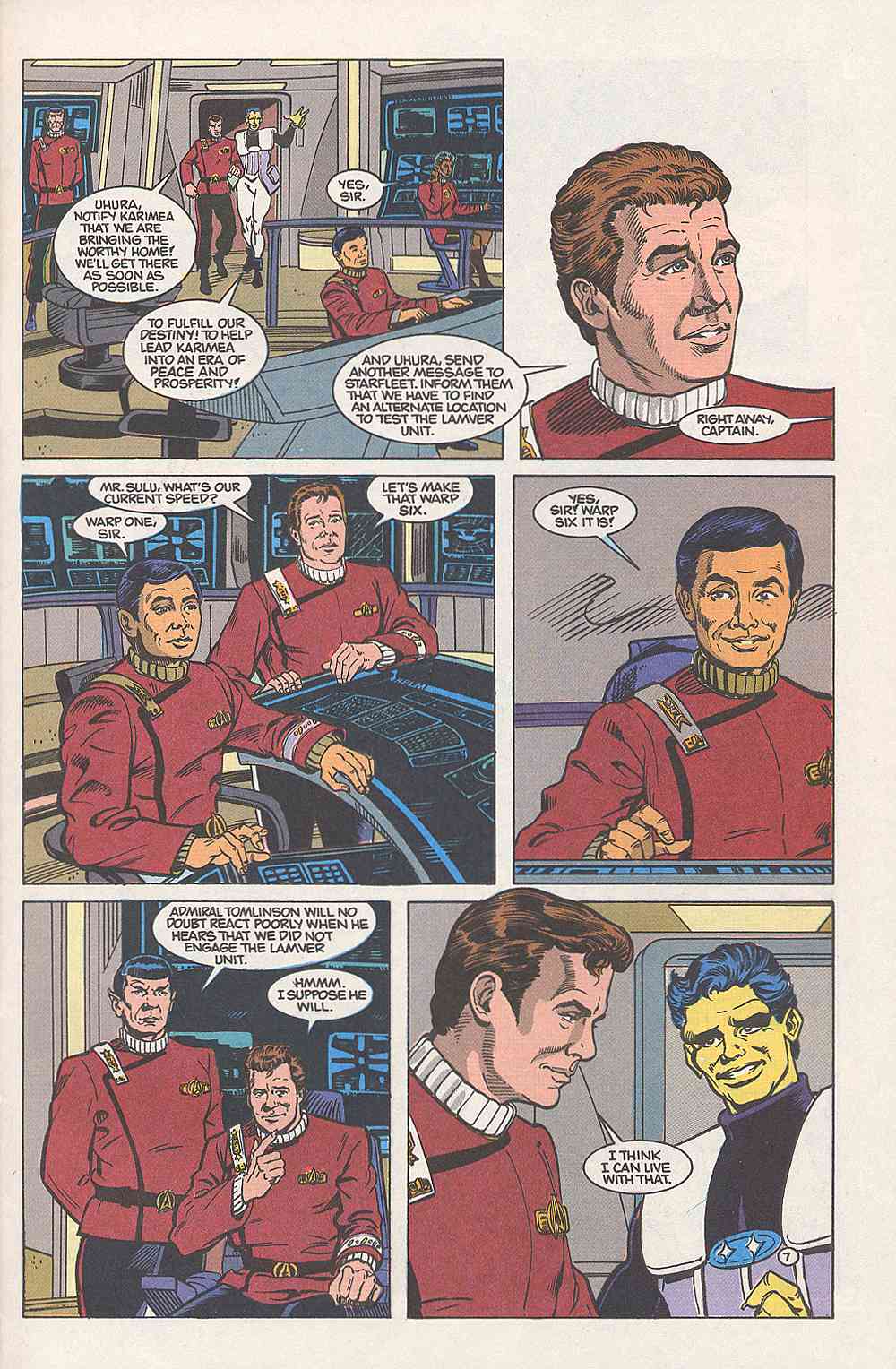 Read online Star Trek (1989) comic -  Issue #14 - 8