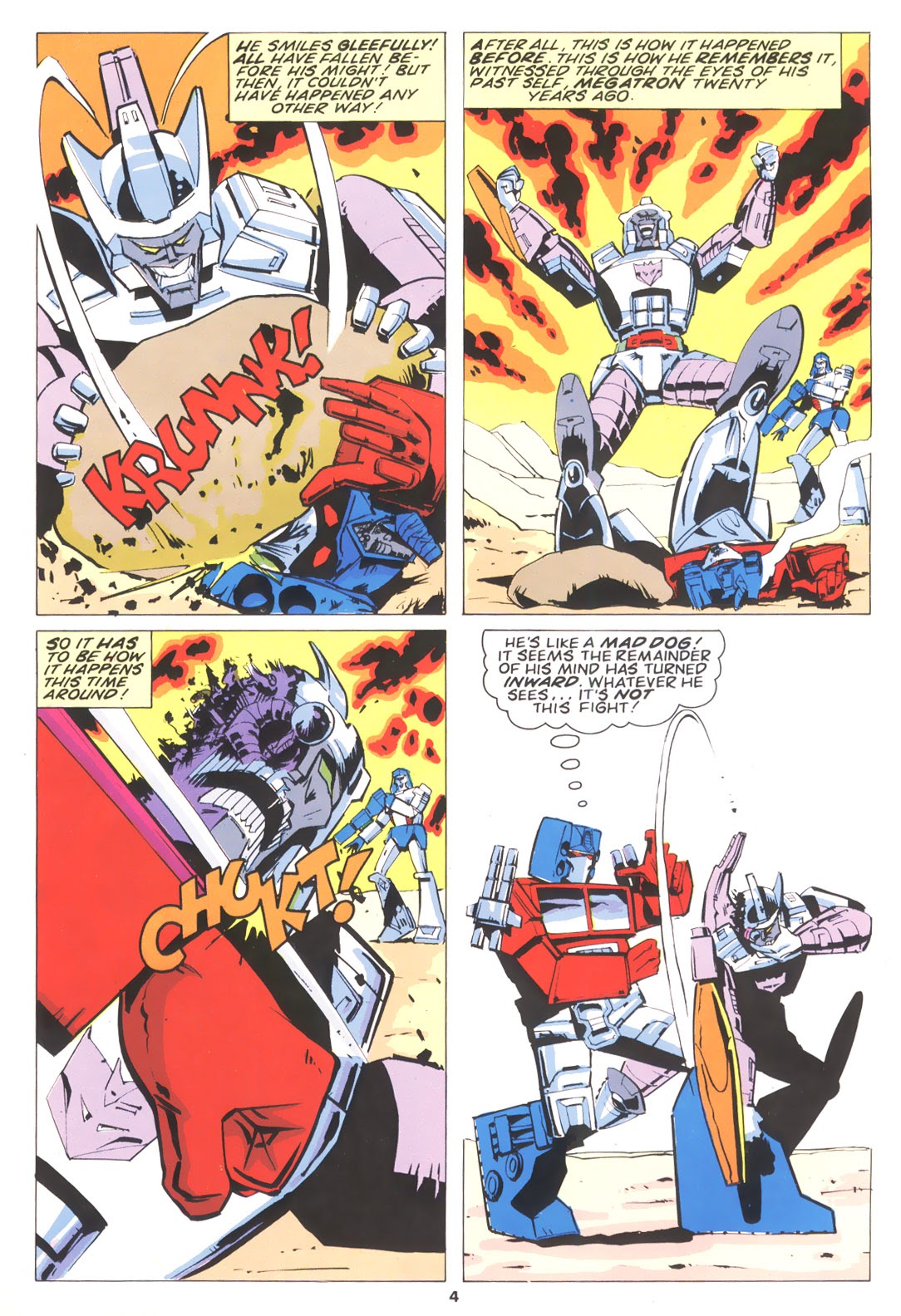 Read online The Transformers (UK) comic -  Issue #205 - 4