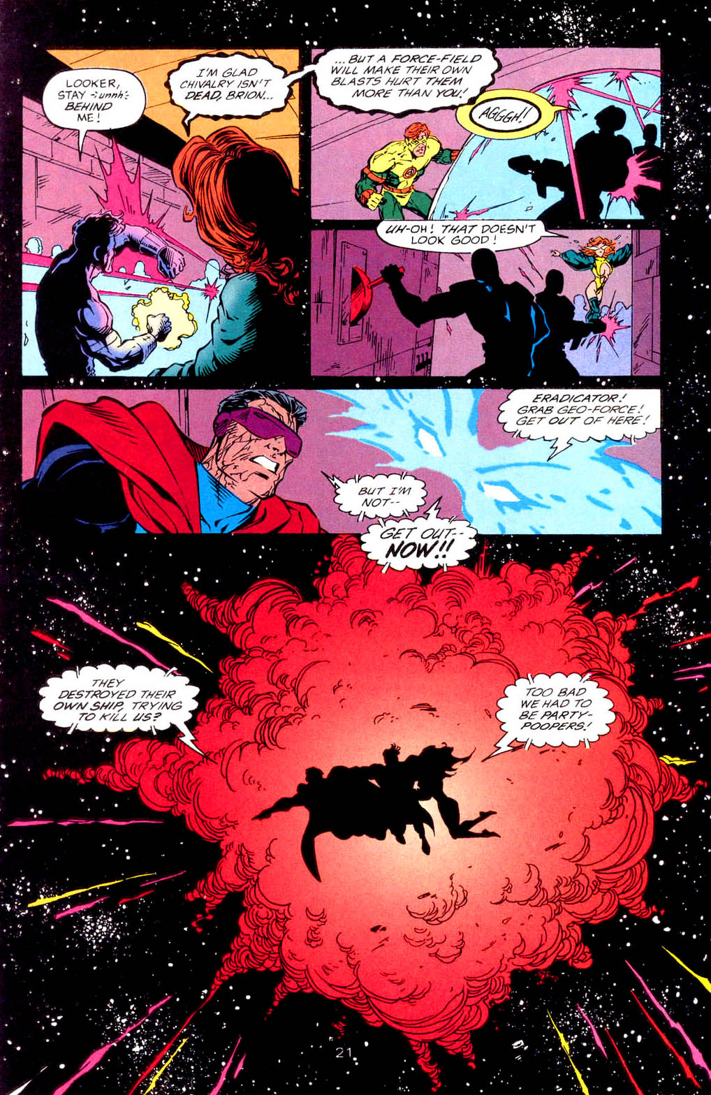 Read online Outsiders (1993) comic -  Issue #23 - 20