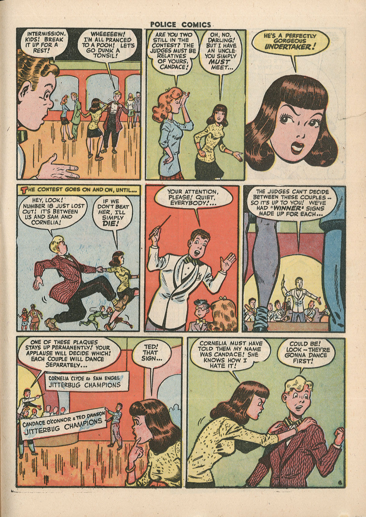 Read online Police Comics comic -  Issue #37 - 35