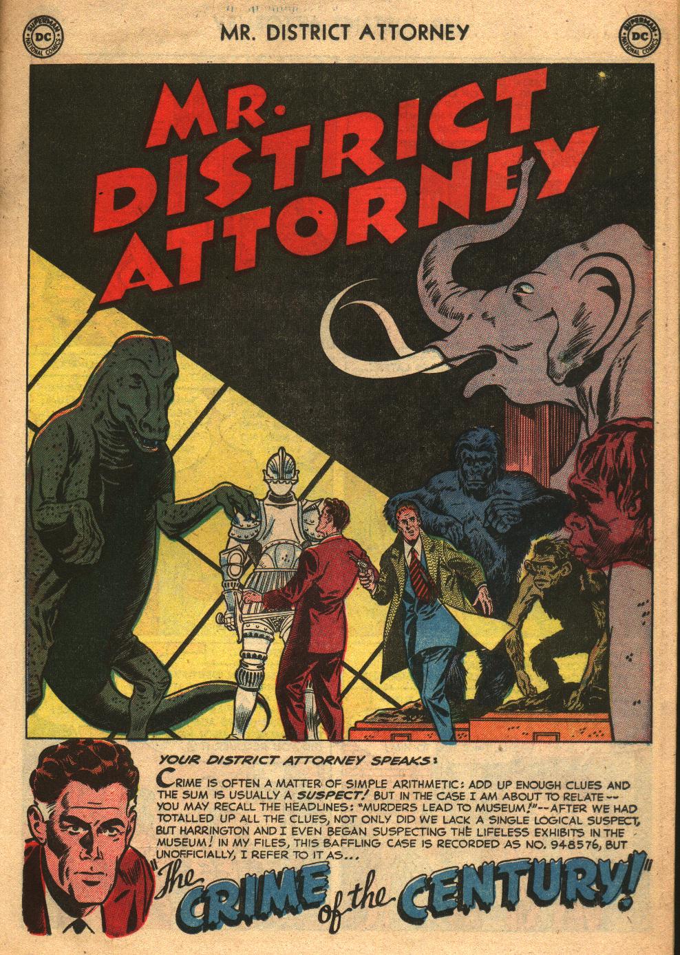 Read online Mr. District Attorney comic -  Issue #26 - 13