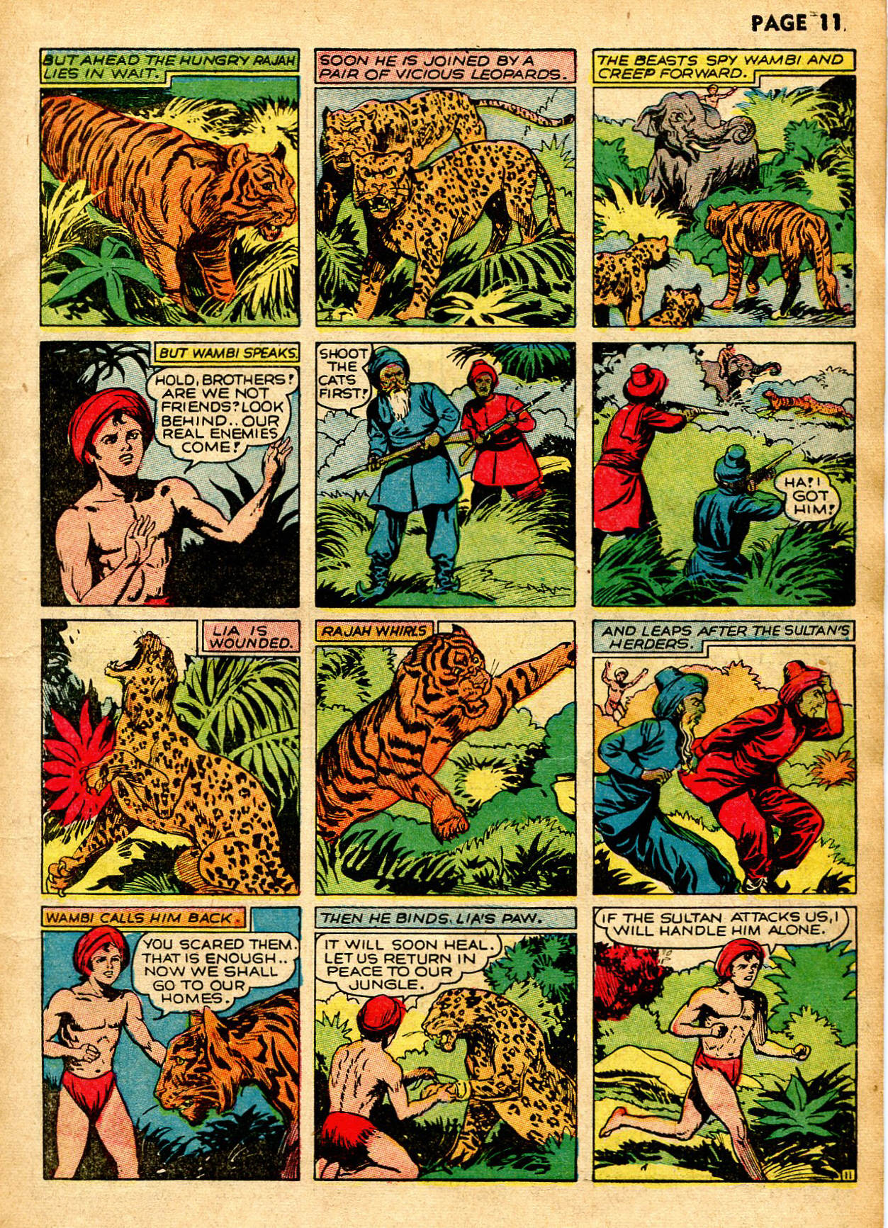 Read online Wambi Jungle Boy comic -  Issue #1 - 14