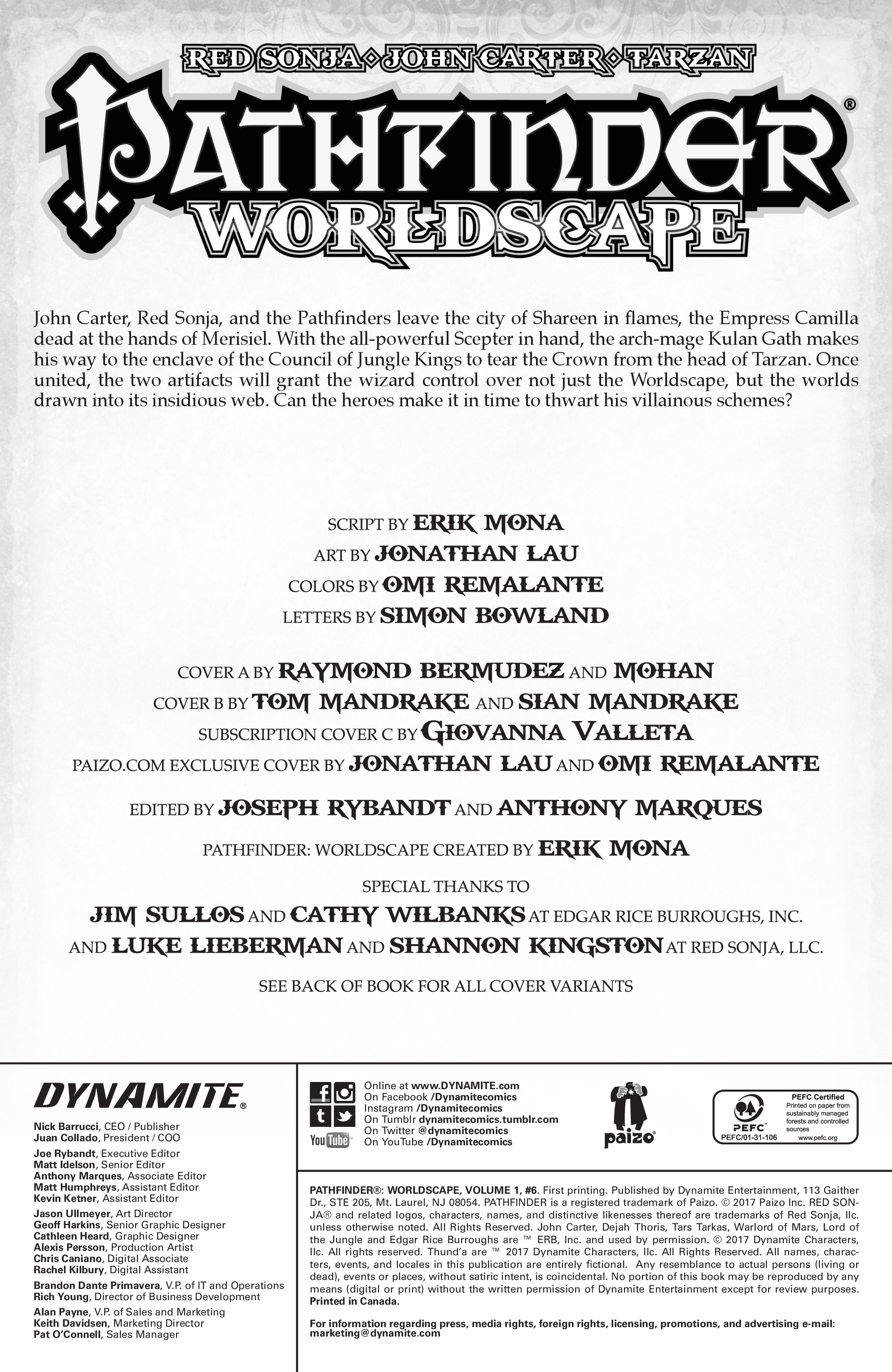 Read online Pathfinder: Worldscape comic -  Issue #6 - 4