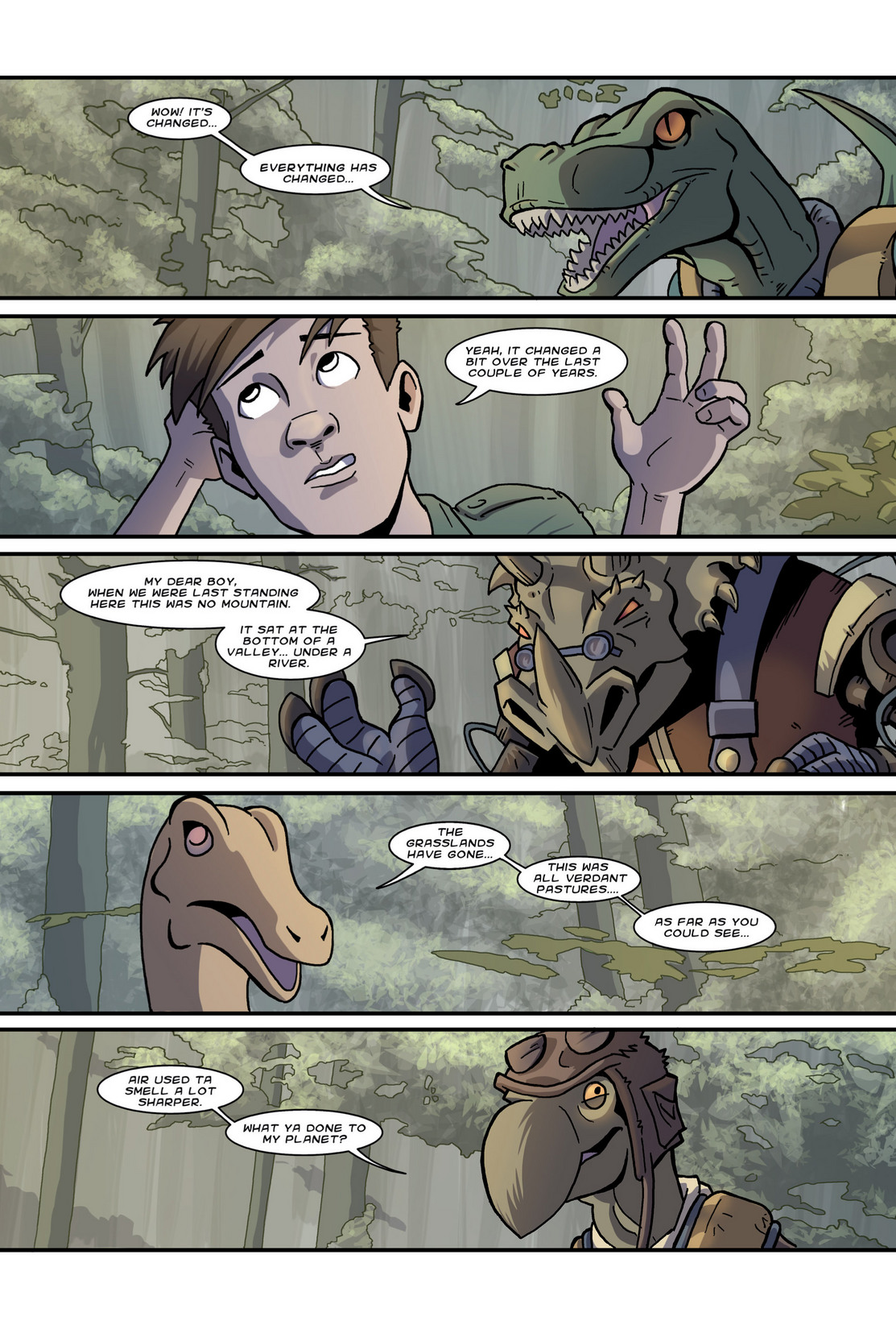 Read online Dinocorps comic -  Issue # TPB - 22
