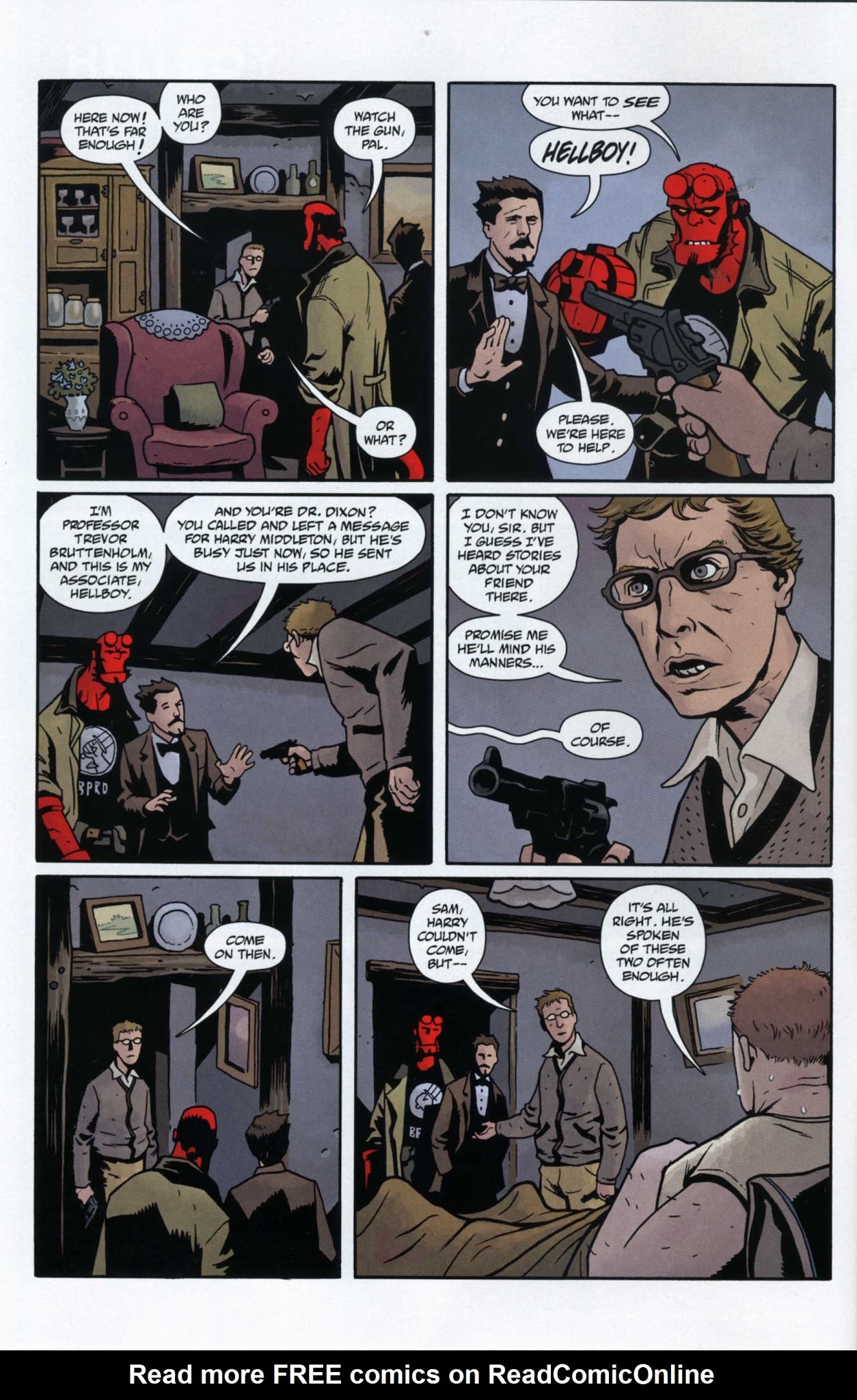 Read online Hellboy and the B.P.R.D. 1953: Halloween ComicFest comic -  Issue # Full - 4