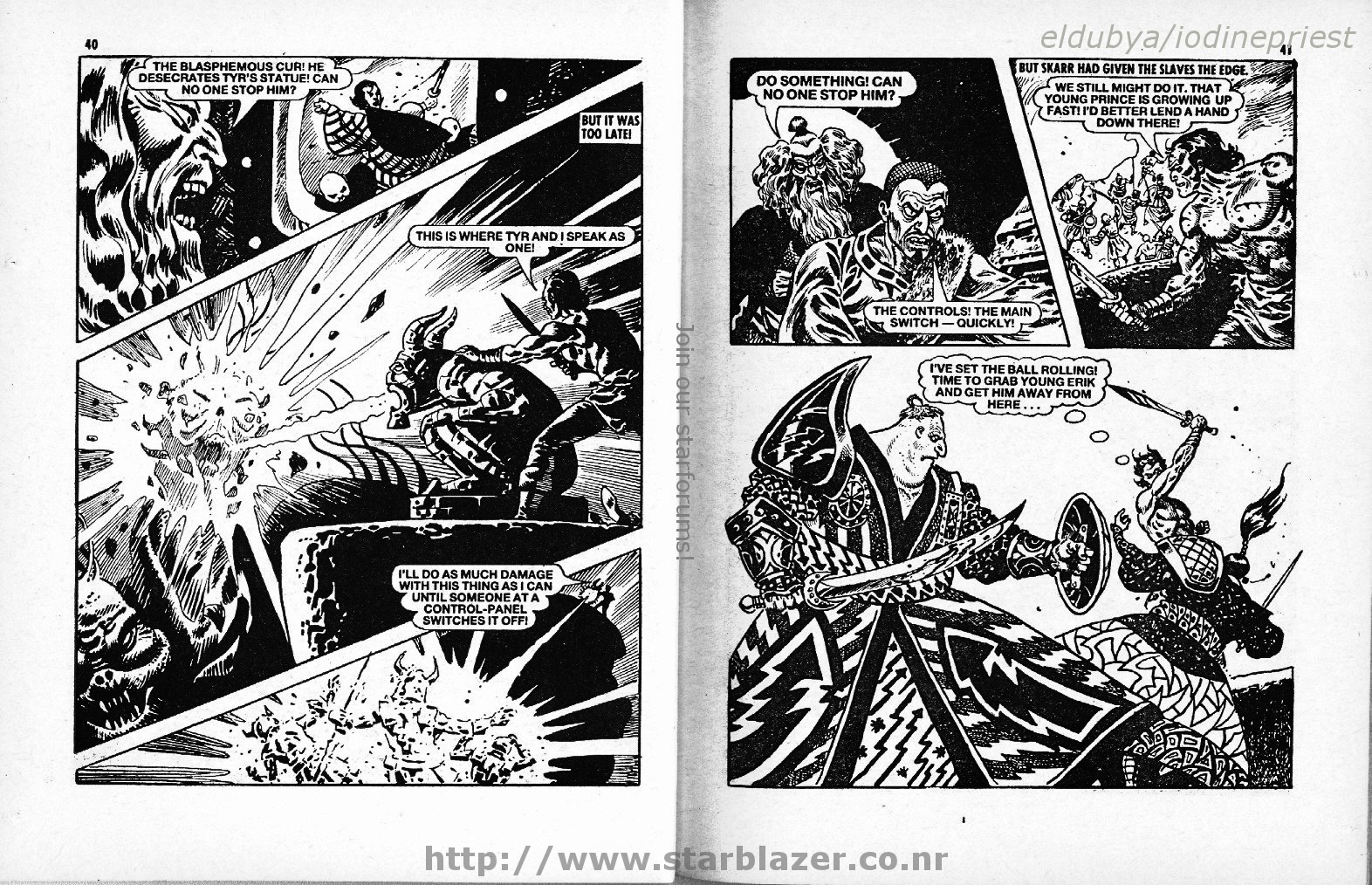 Read online Starblazer comic -  Issue #196 - 22