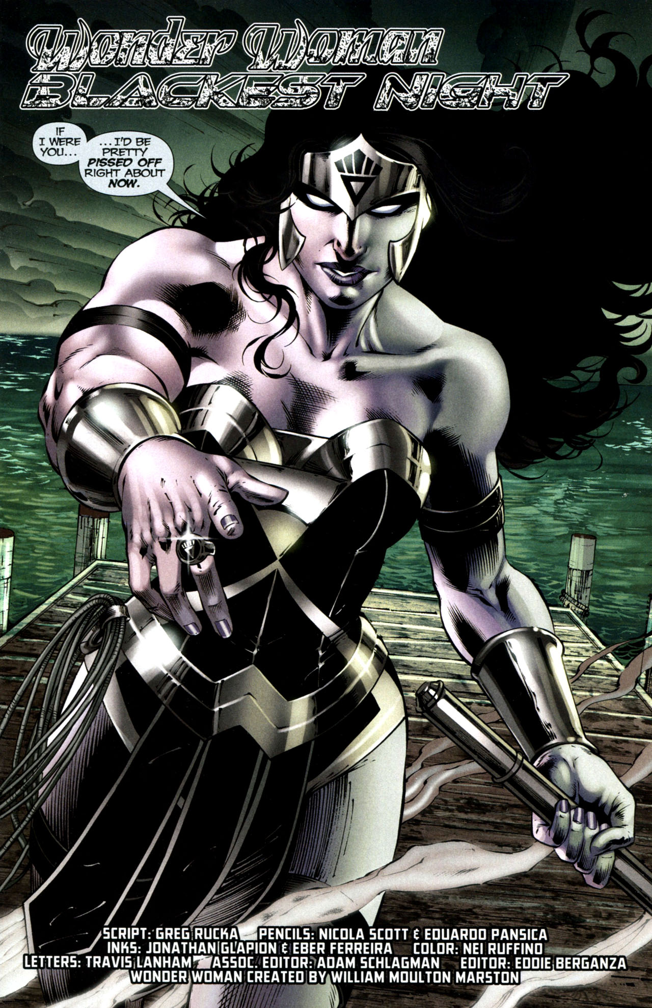 Read online Blackest Night: Wonder Woman comic -  Issue #2 - 2
