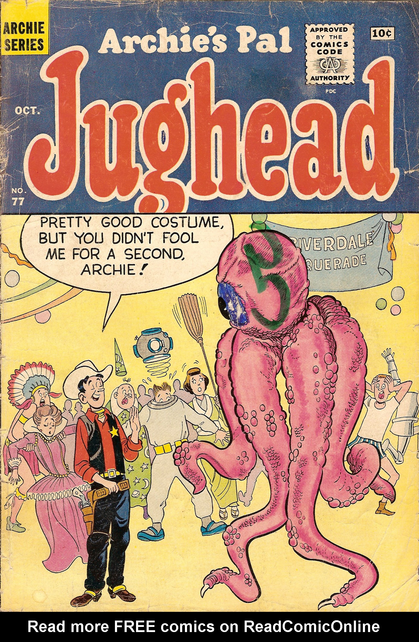 Read online Archie's Pal Jughead comic -  Issue #77 - 1