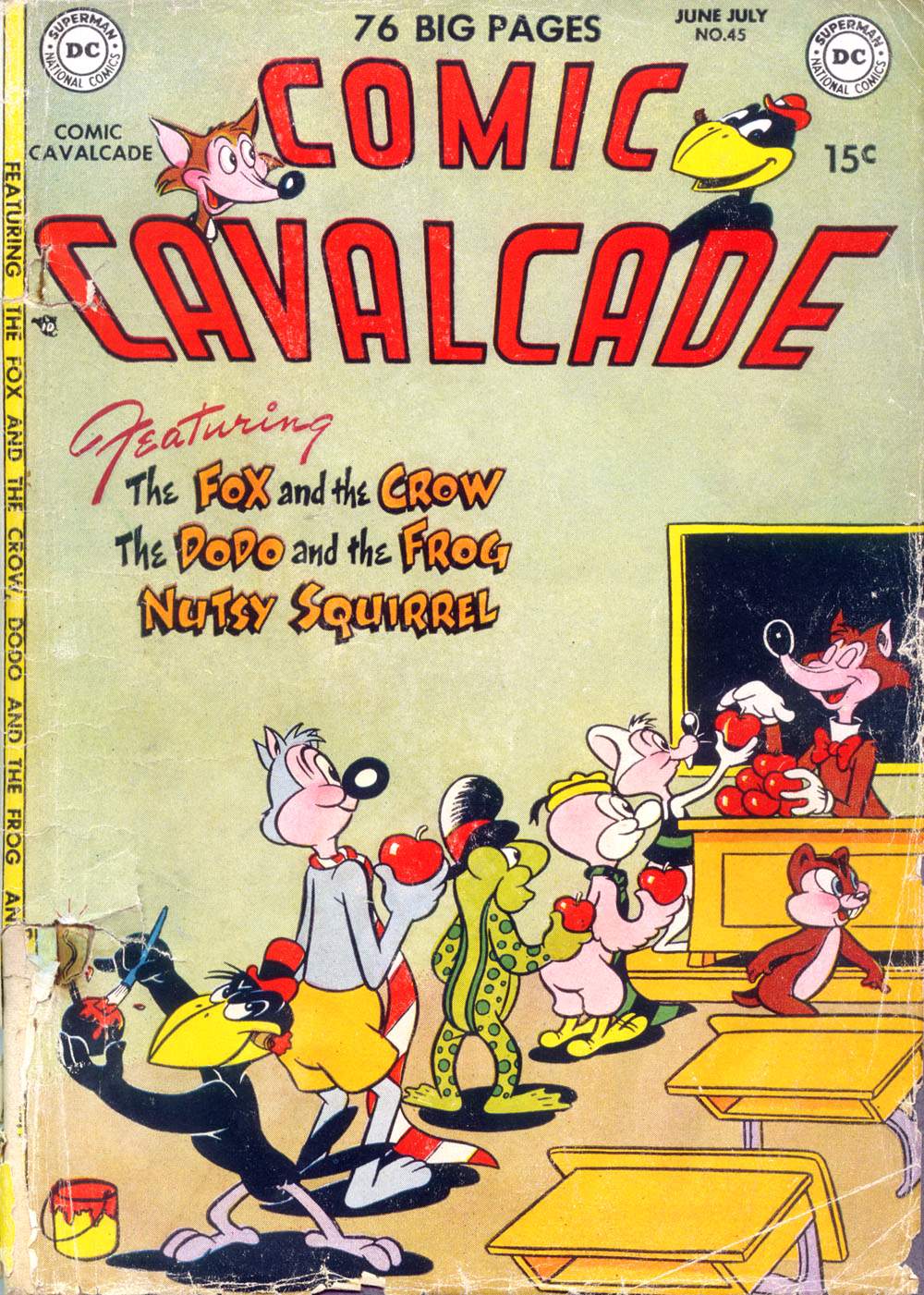 Read online Comic Cavalcade comic -  Issue #45 - 1