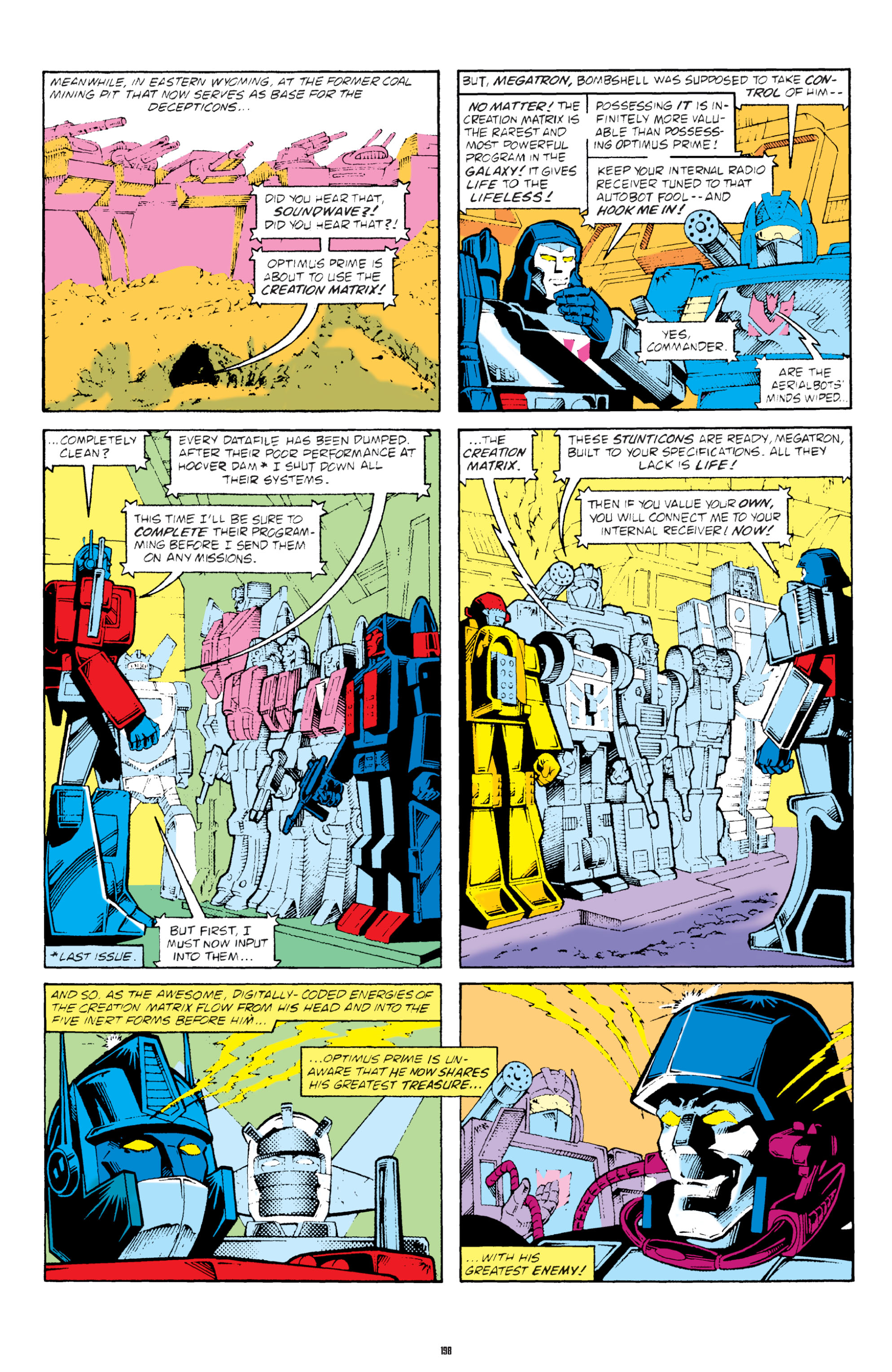 Read online The Transformers Classics comic -  Issue # TPB 2 - 199