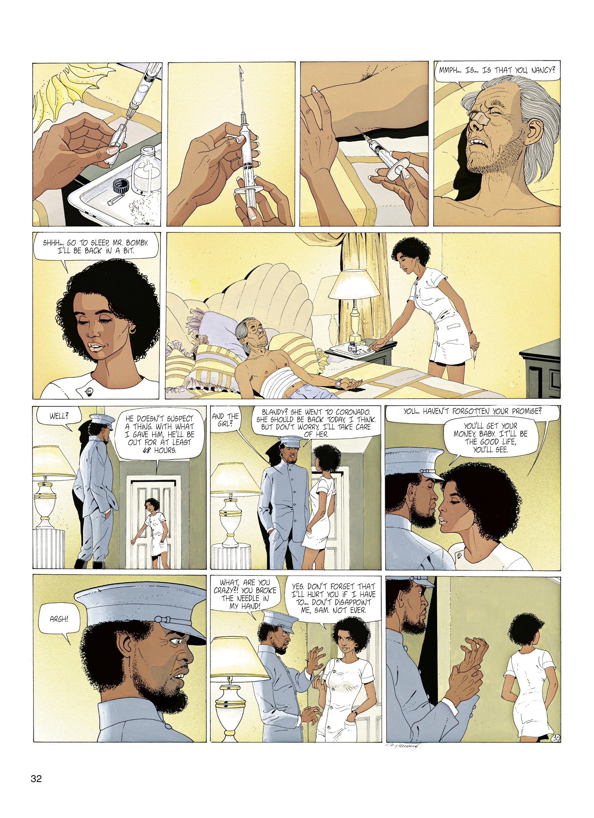 Read online Jessica Blandy comic -  Issue #5 - 34