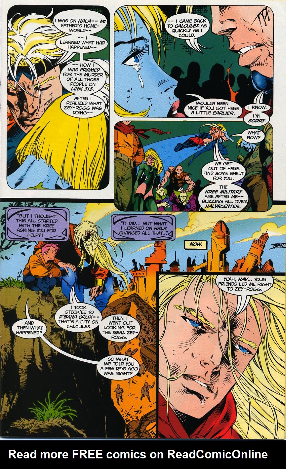 Read online Captain Marvel (1995) comic -  Issue #4 - 4